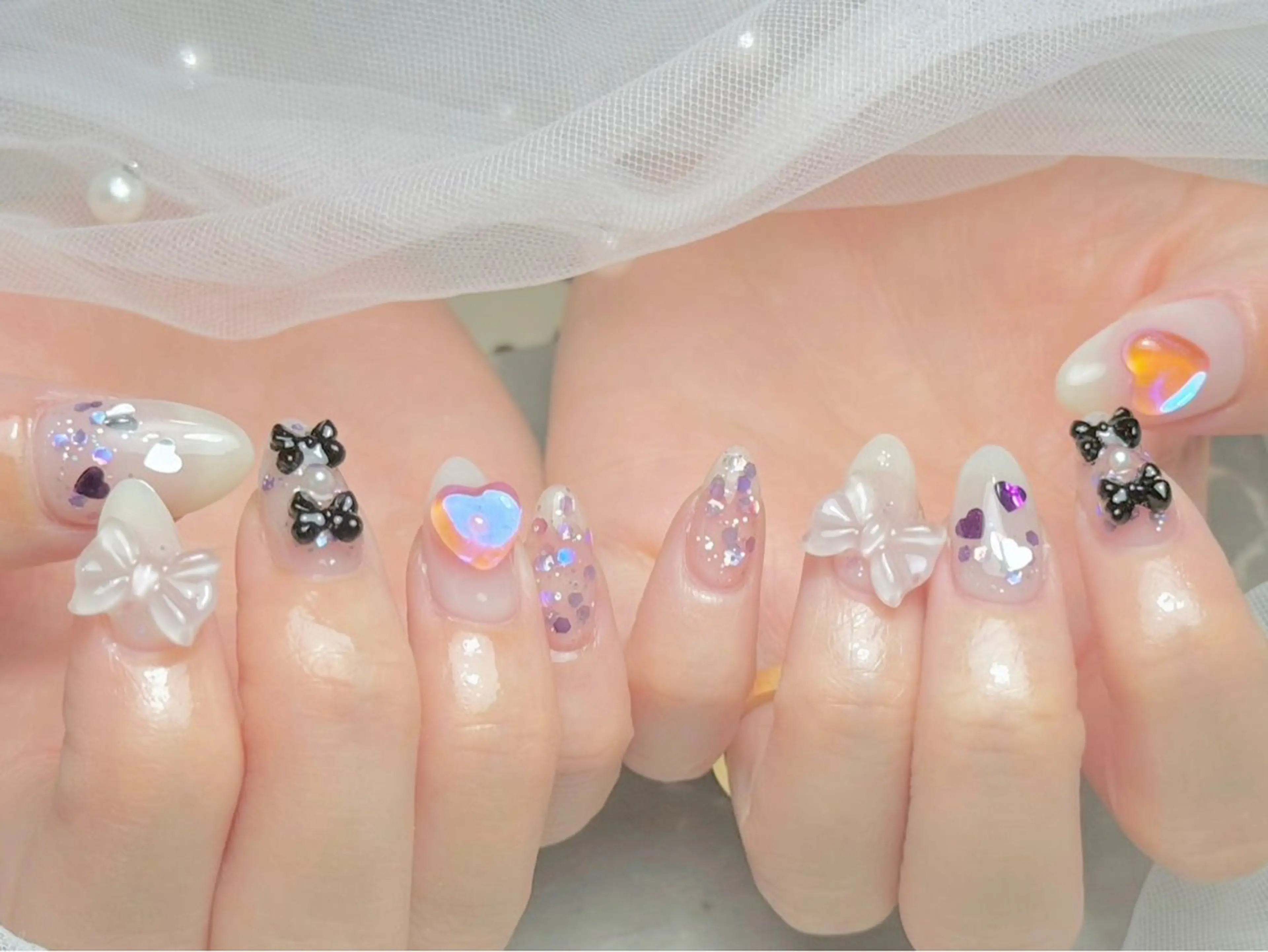 ネイル マジック ミラーのネイルデザイン