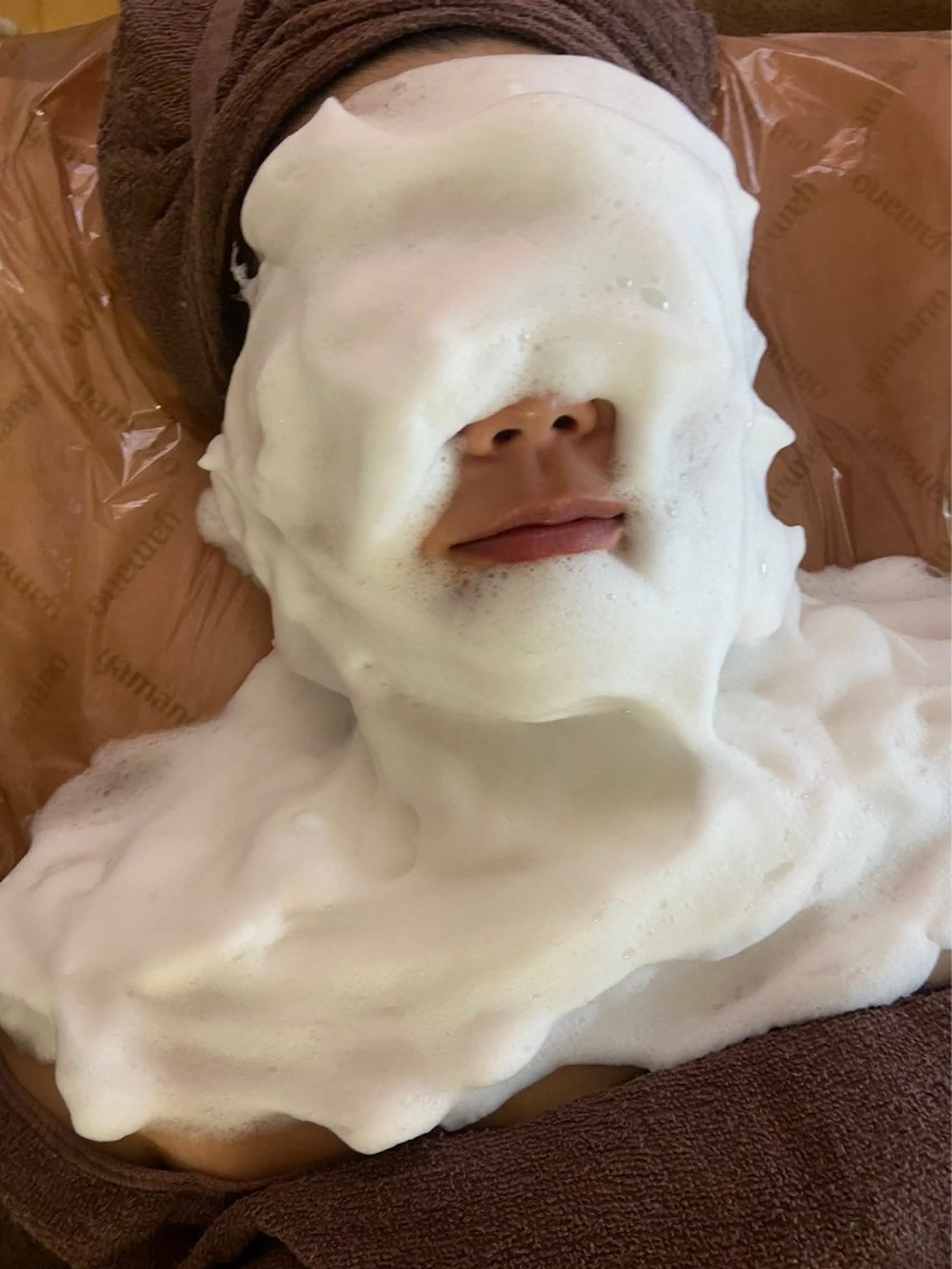 [モコモコ泡🫧]羊コース🐑🫧濃密泡洗顔+フェイシャルエステ　お肌スベスベモチモチ✨スッキリ爽快✨の写真