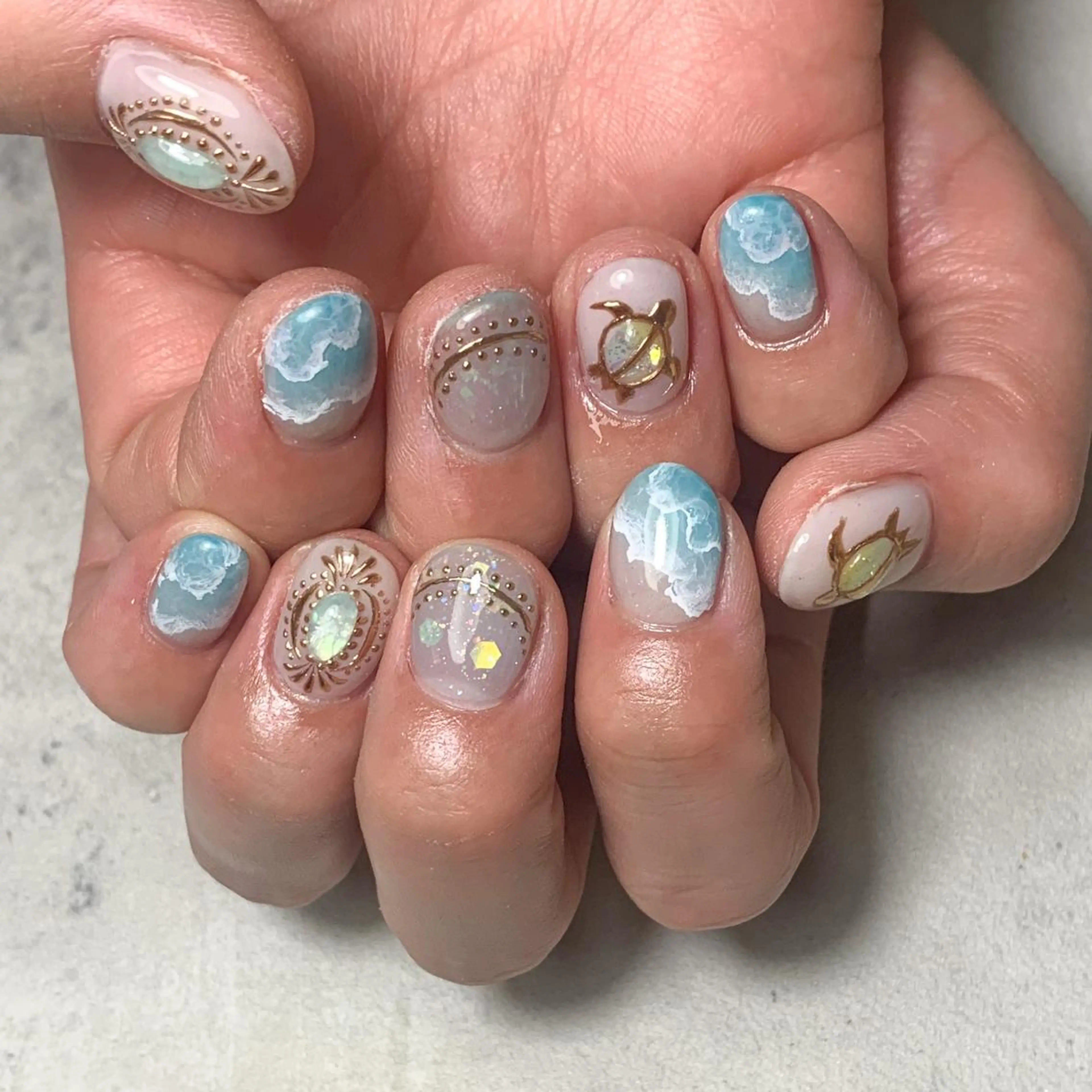 ネイル ハンドネイル FIORITURA aiのネイルデザイン