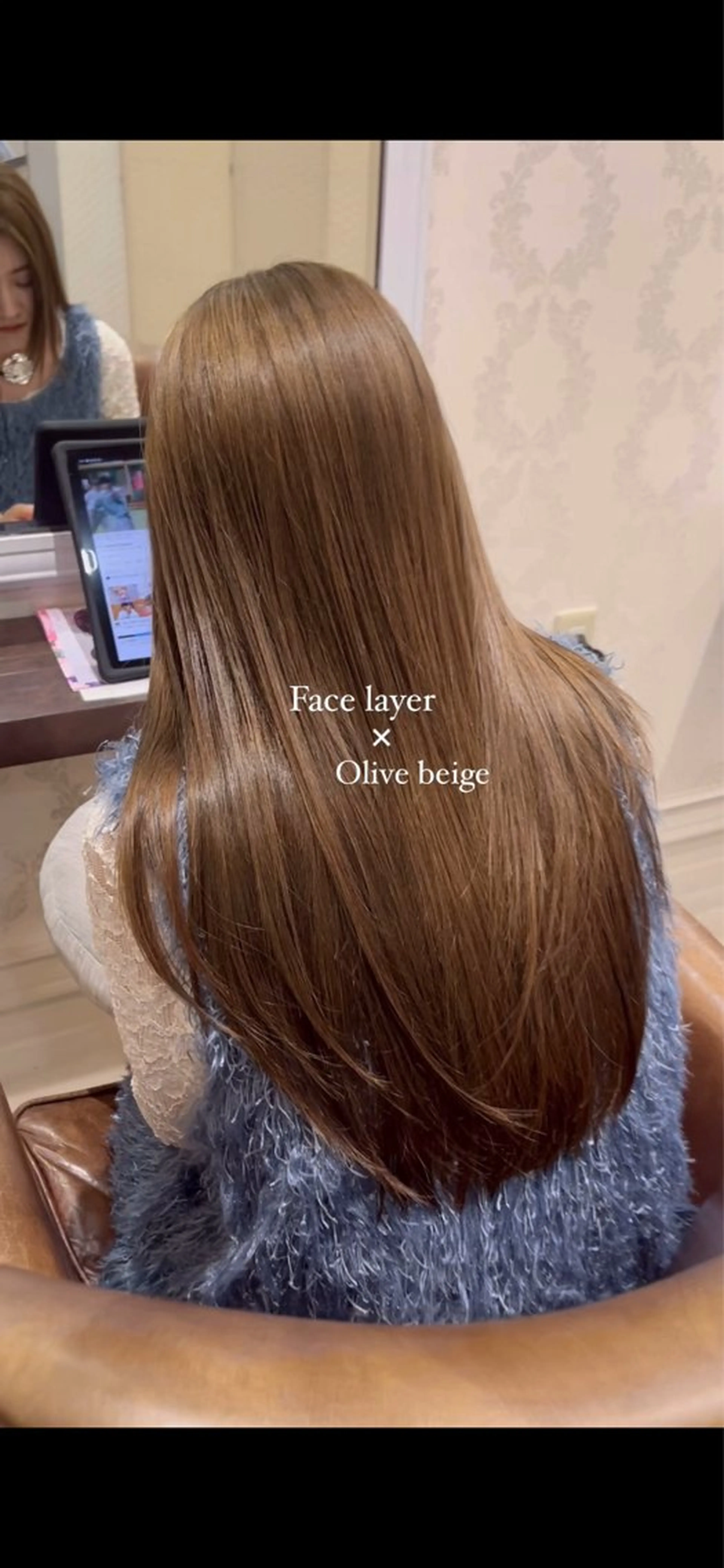 ロング 山本 梨華のヘアスタイル