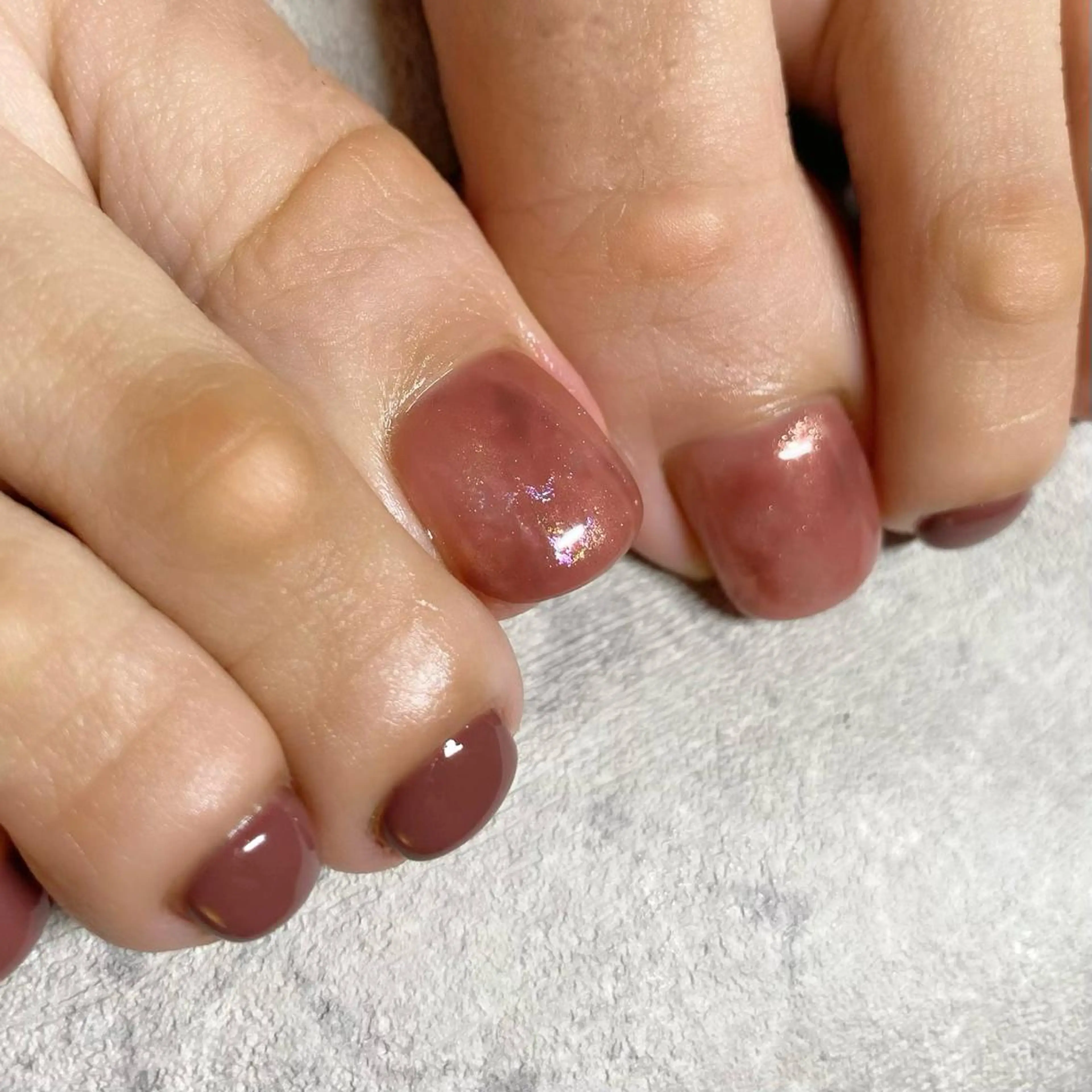 ネイル アートネイル ニュアンスネイル 春ネイル 夏ネイル フットネイル 山田 貴子のネイルデザイン