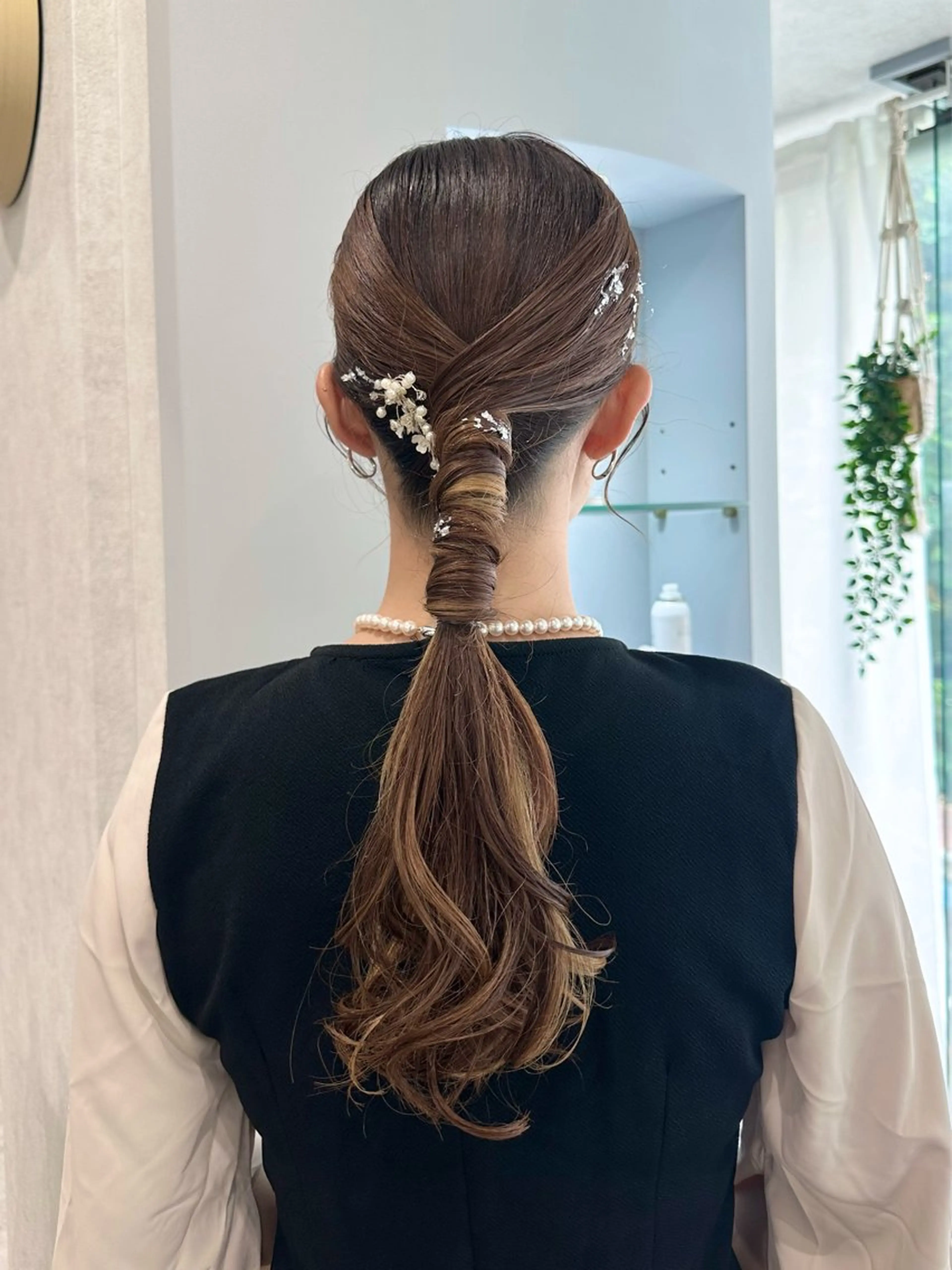 ヘアセット sato ayaka ｜透明感カラー🫧のヘアスタイル