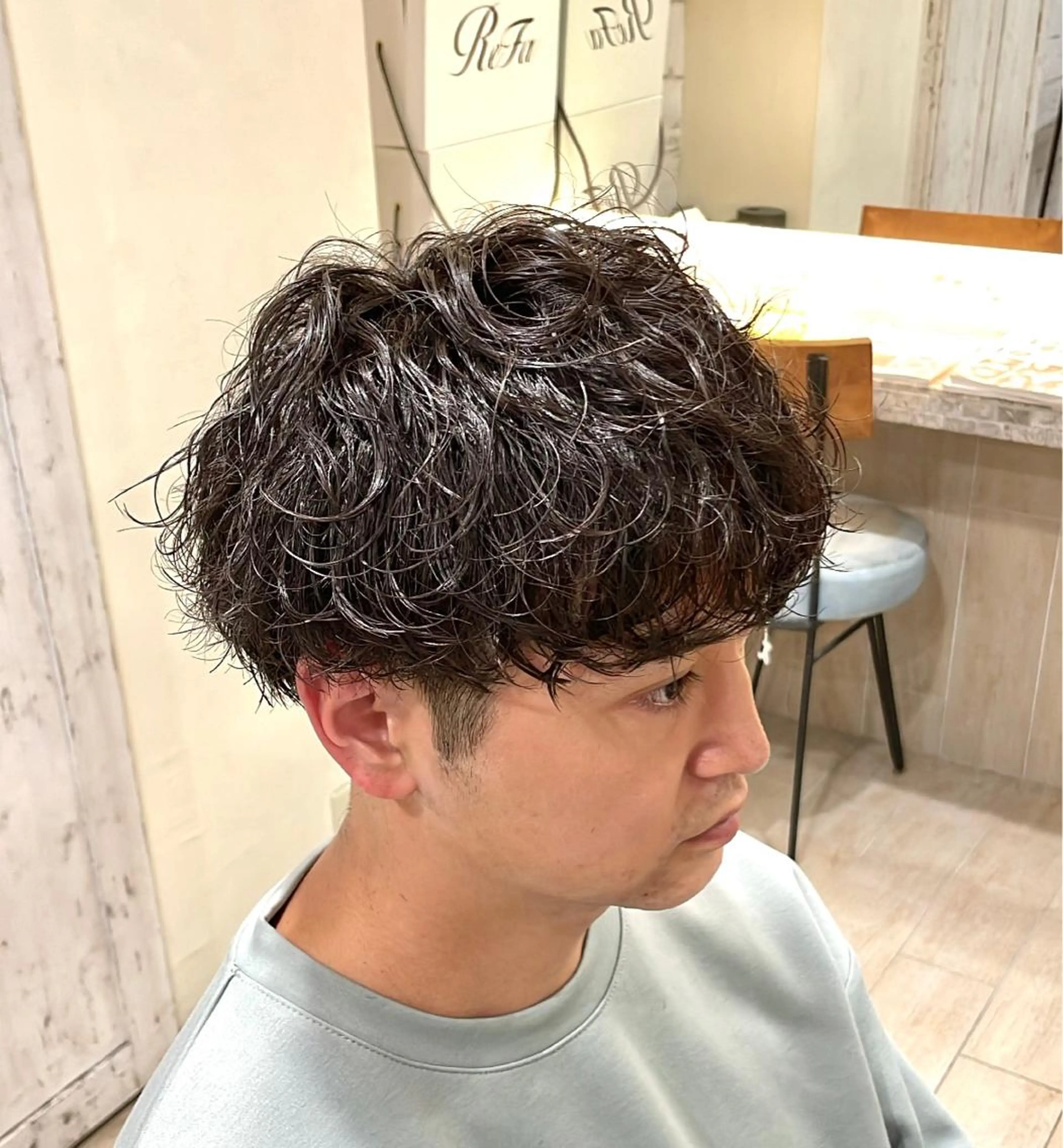 メンズ メンズブリーチ メンズインナーカラー メンズ韓国風 マッシュ メンズパーマ カット パーマ 大宮/メンズパーマ 関勇也のヘアスタイル