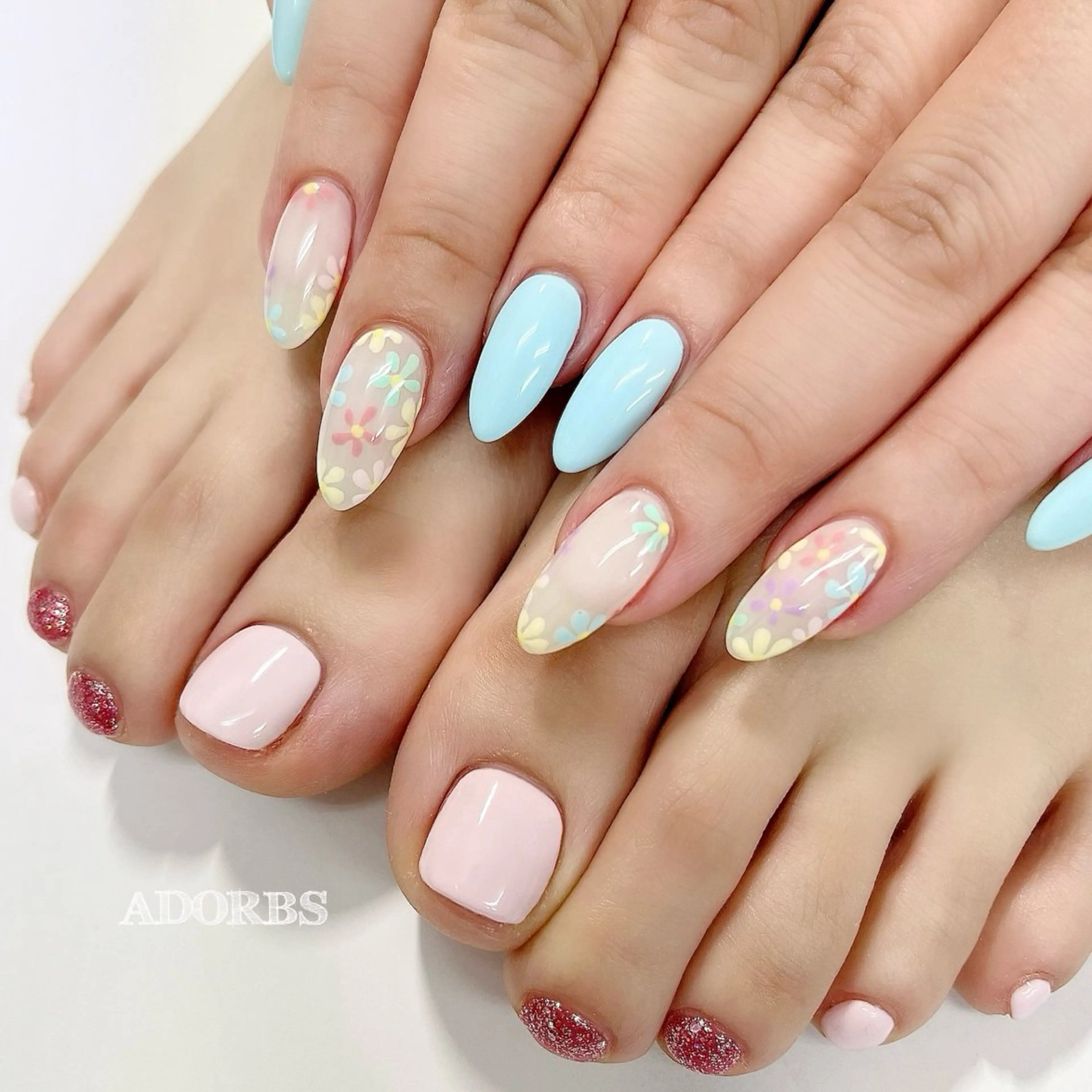 ネイル ハンドネイル ADORBS ✩上福岡のネイルデザイン