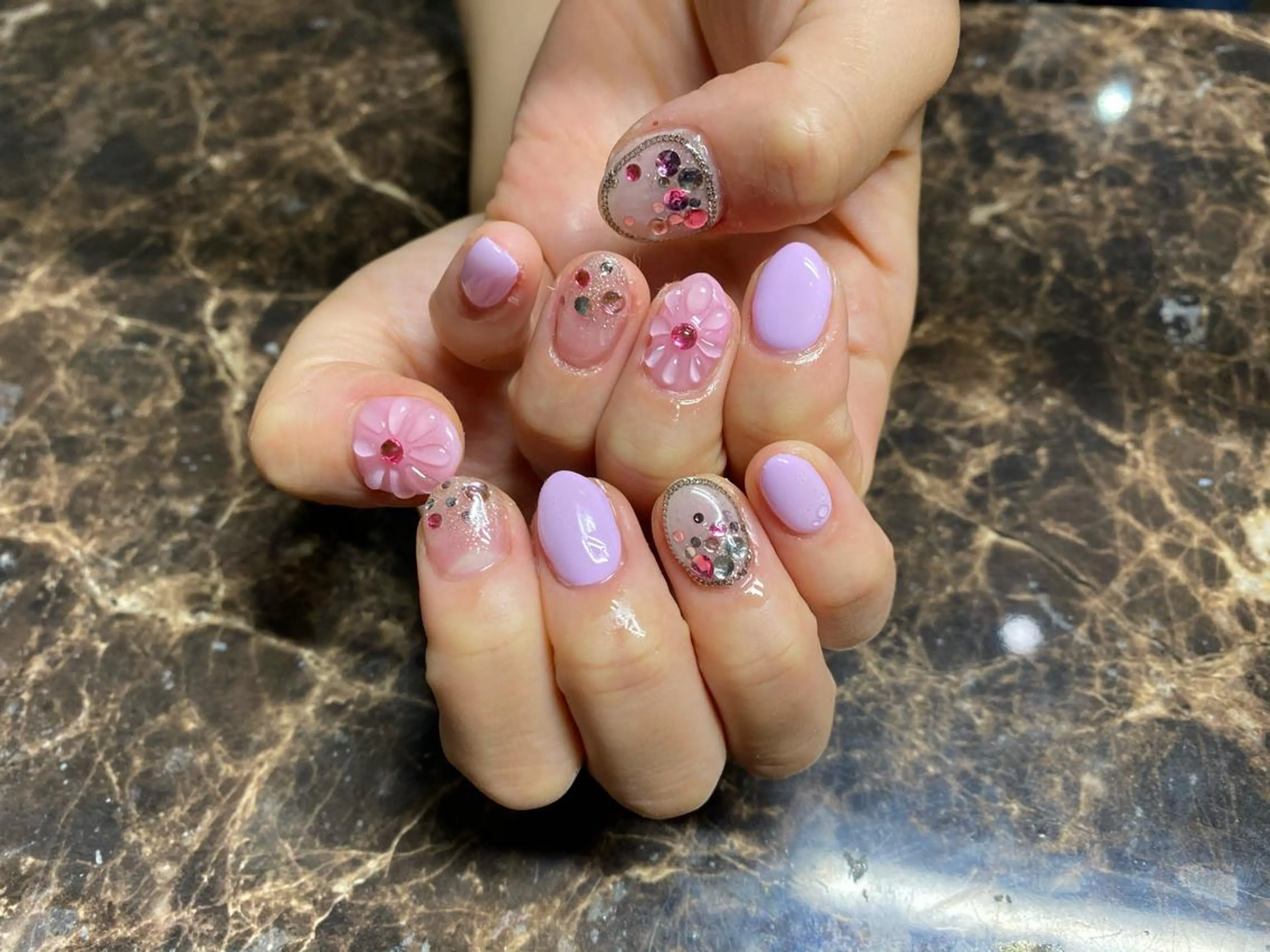 ネイル ハンドネイル IROHA Nail 矢掛萌子のネイルデザイン