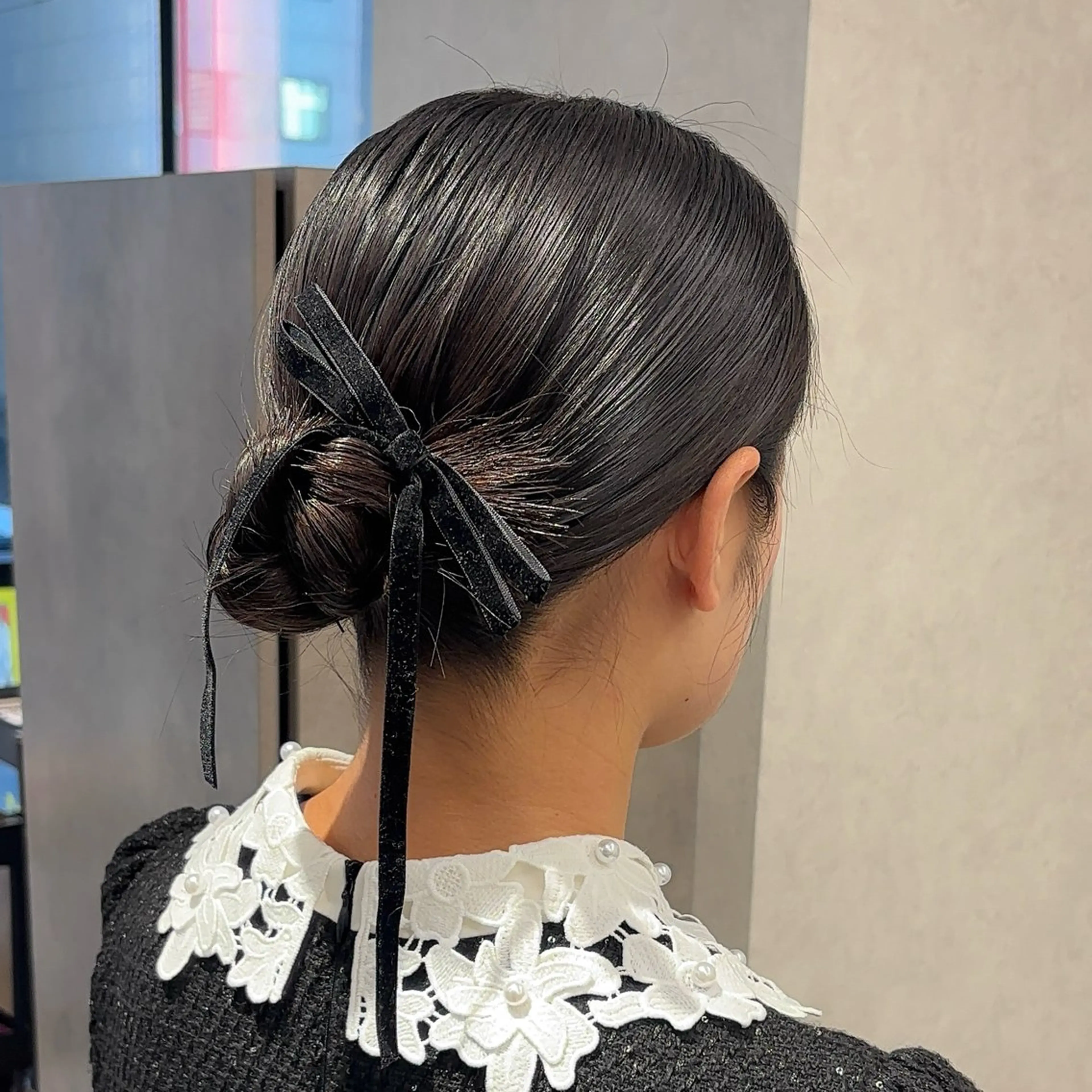 ミディアム カット ヘアセット 🩵似合わせカット/ カラー/あさか 🩵のヘアスタイル