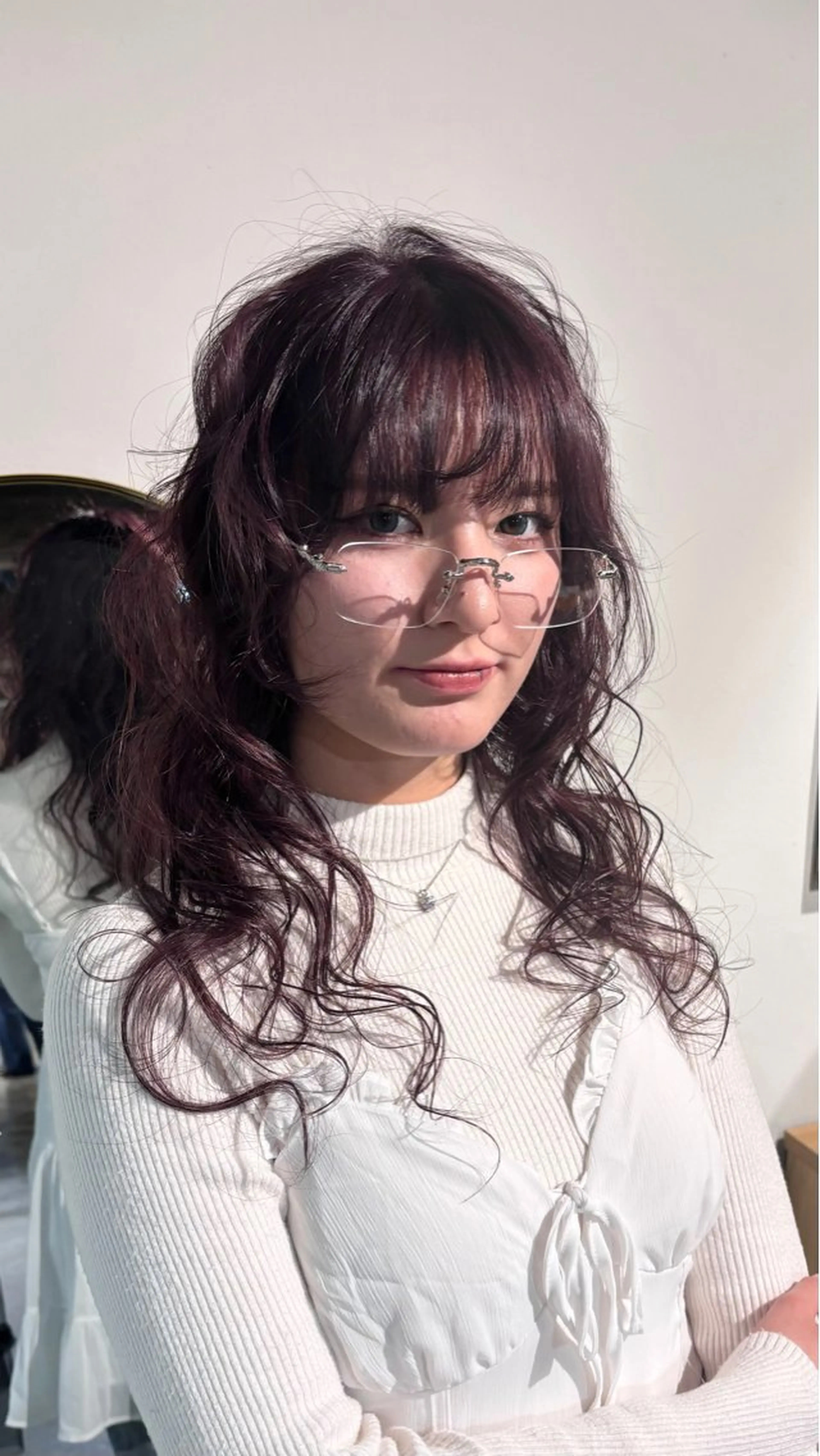 ロング カラー ケアカラー ラベンダーカラー ピンクカラー ヘアカラー 🩵marina🩵 ~fan fun~のヘアスタイル