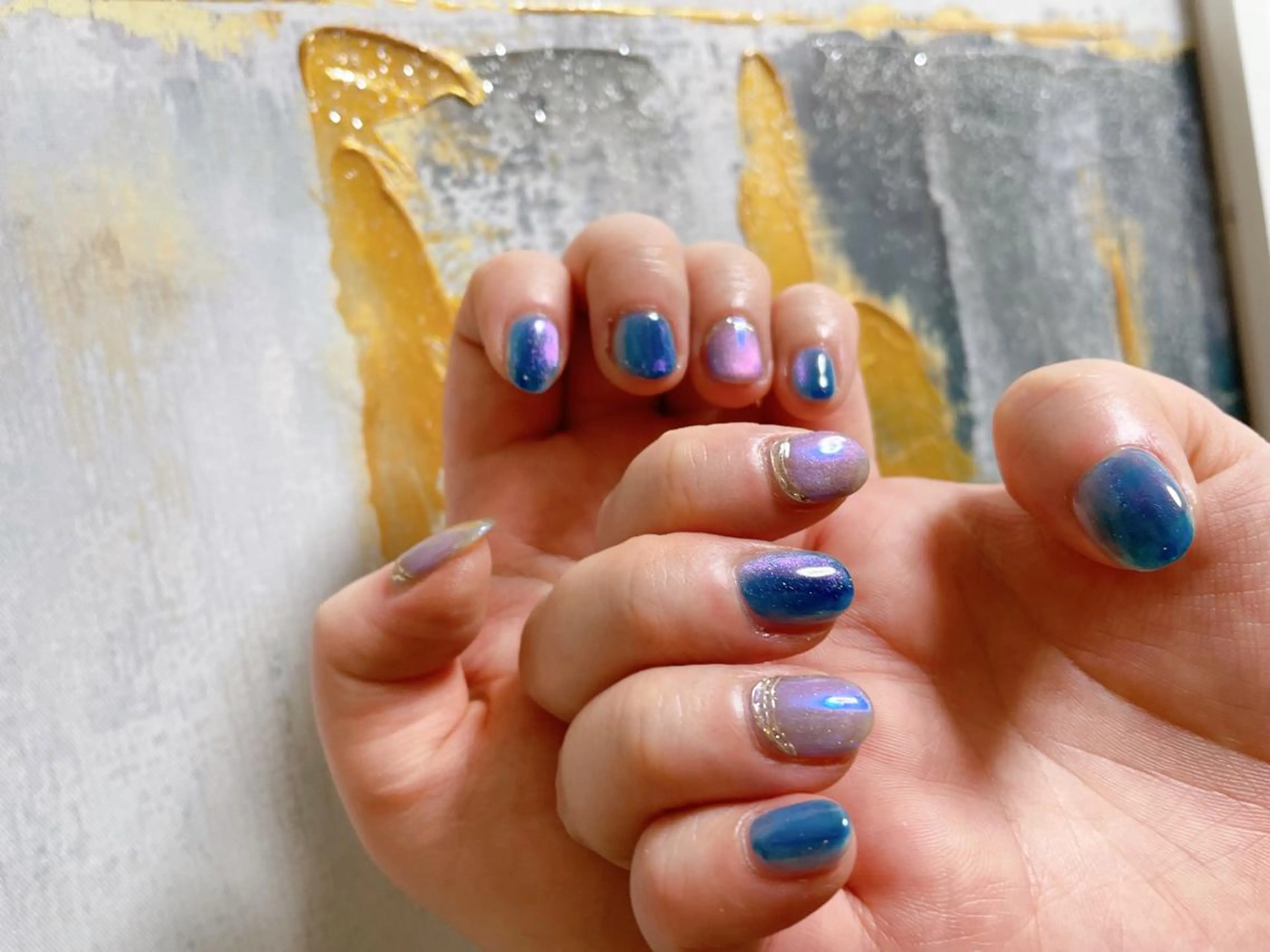 ネイル フットネイル ジェルネイル 韓国ネイル マグネットネイル ミラーネイル mogunail &blowのネイルデザイン