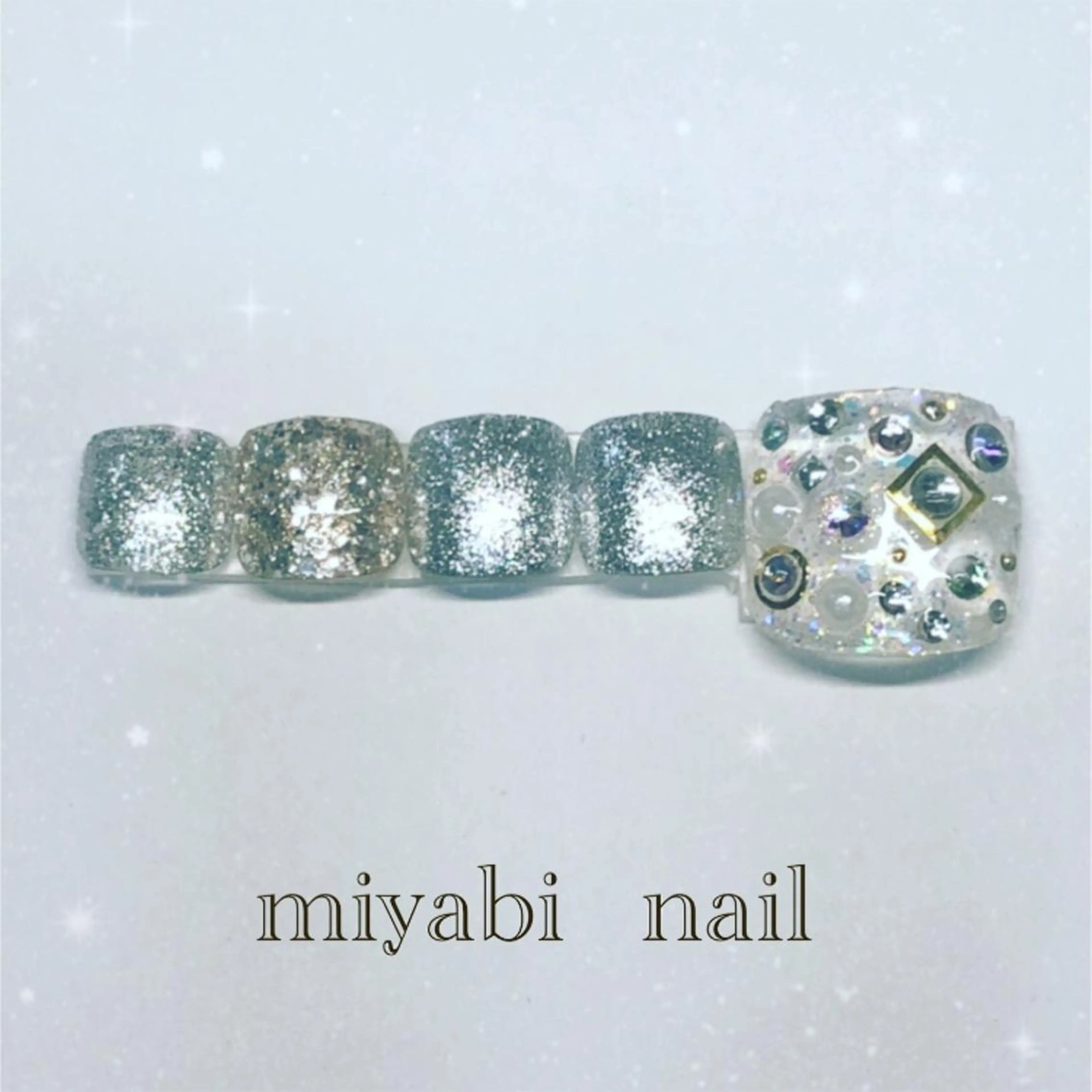 ネイル miyabi nail 桂川駅近くのネイルデザイン