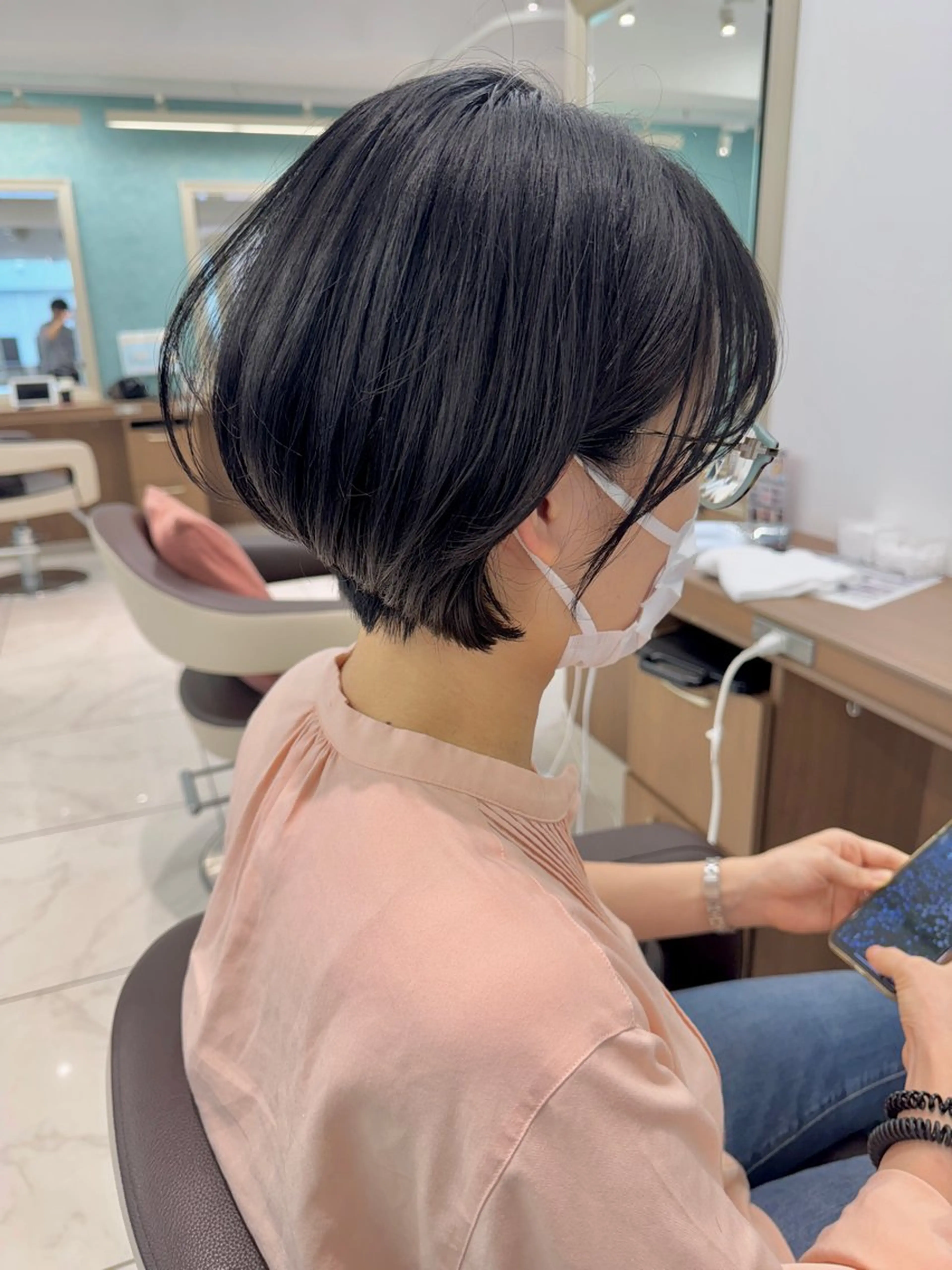 レディースショートの写真