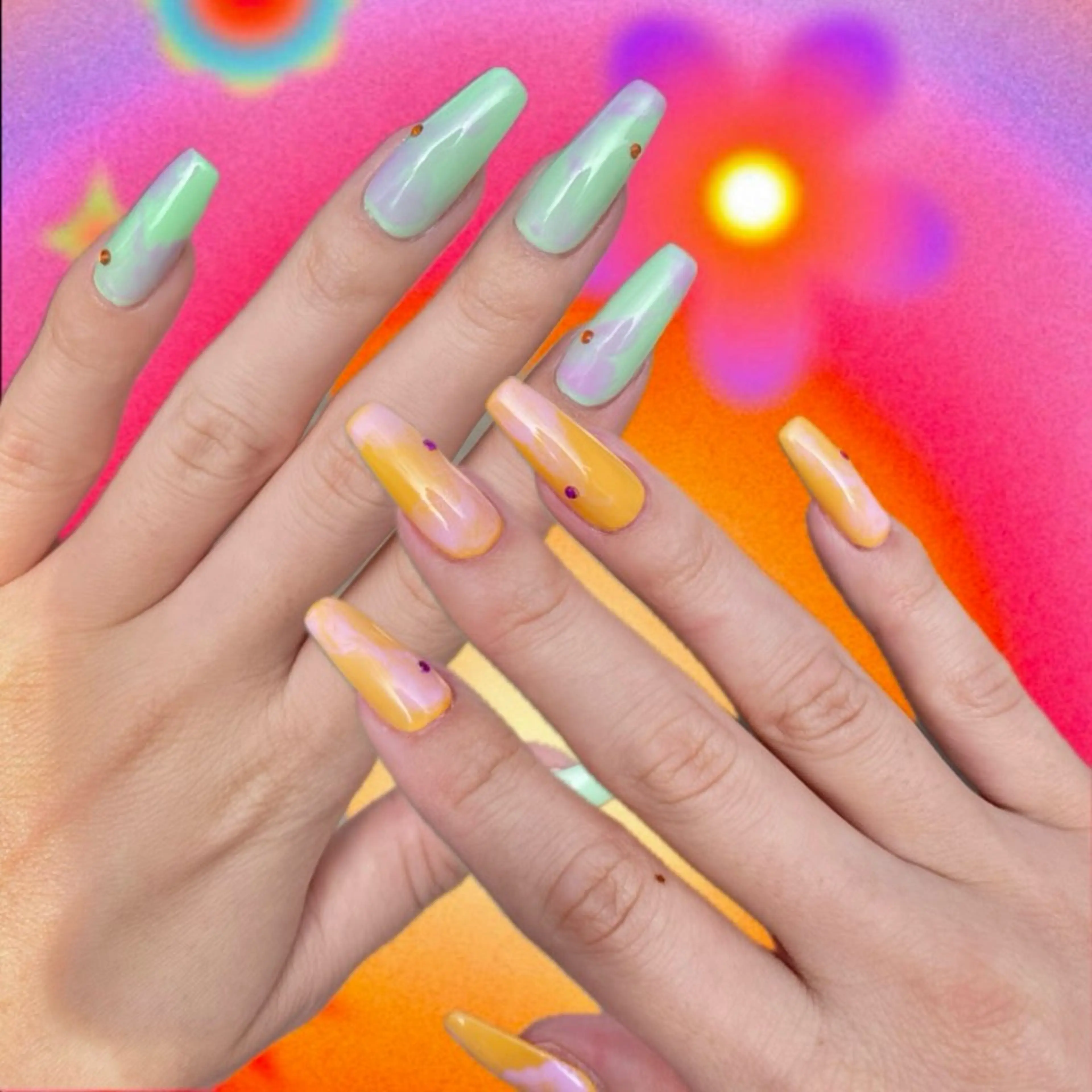 ネイル アニマル柄 フレンチネイル ジェルネイル パラジェル 冬ネイル BelireMaa Nail&eyeのネイルデザイン