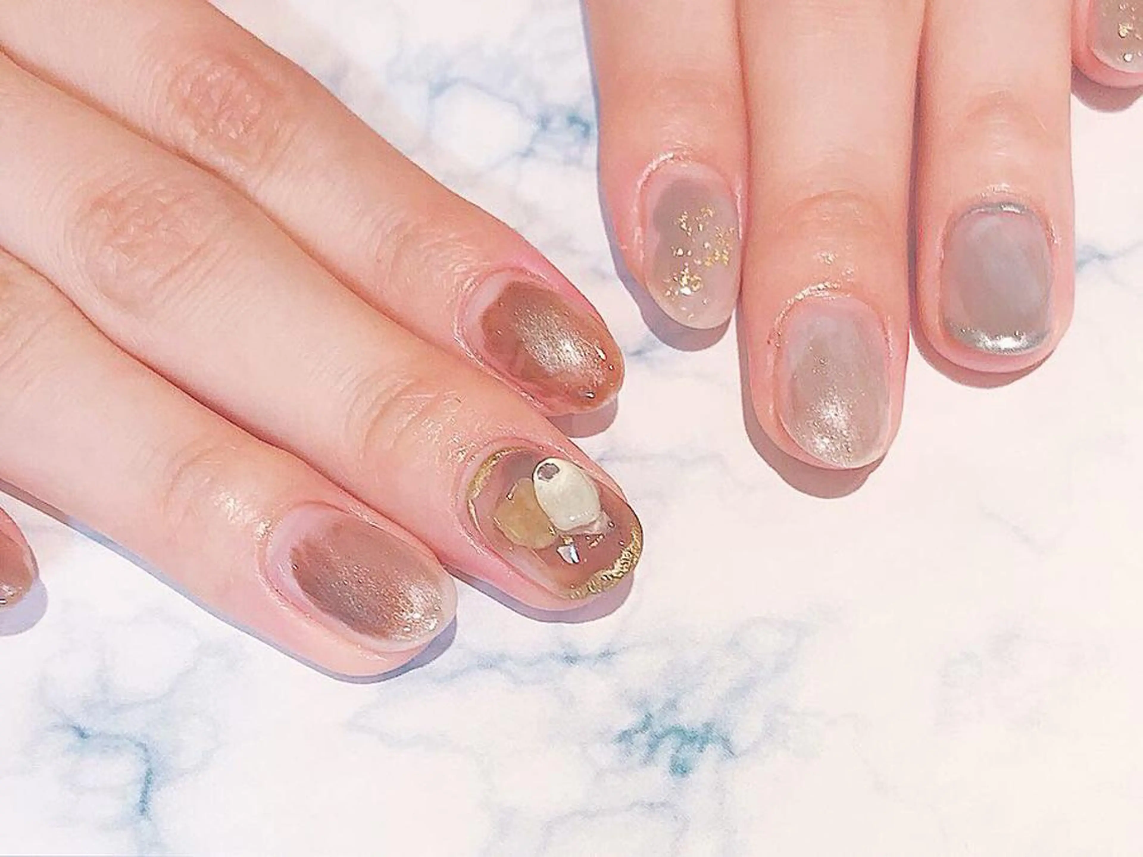 ネイル ハンドネイル もとまつ さちこのネイルデザイン