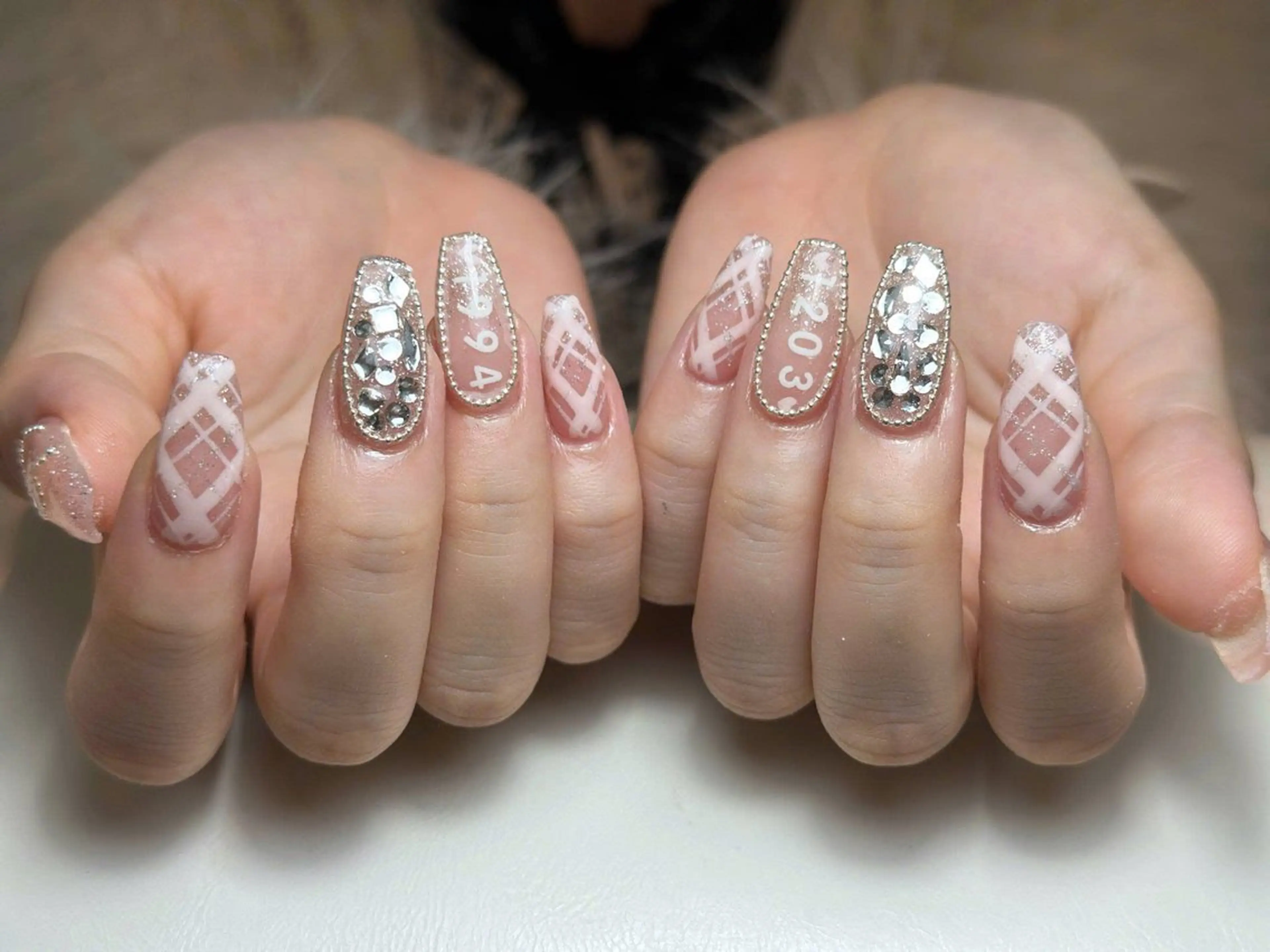 ネイル アートネイル 成人式 ジェルネイル ニュアンスネイル 夏ネイル NIE MoMoのネイルデザイン