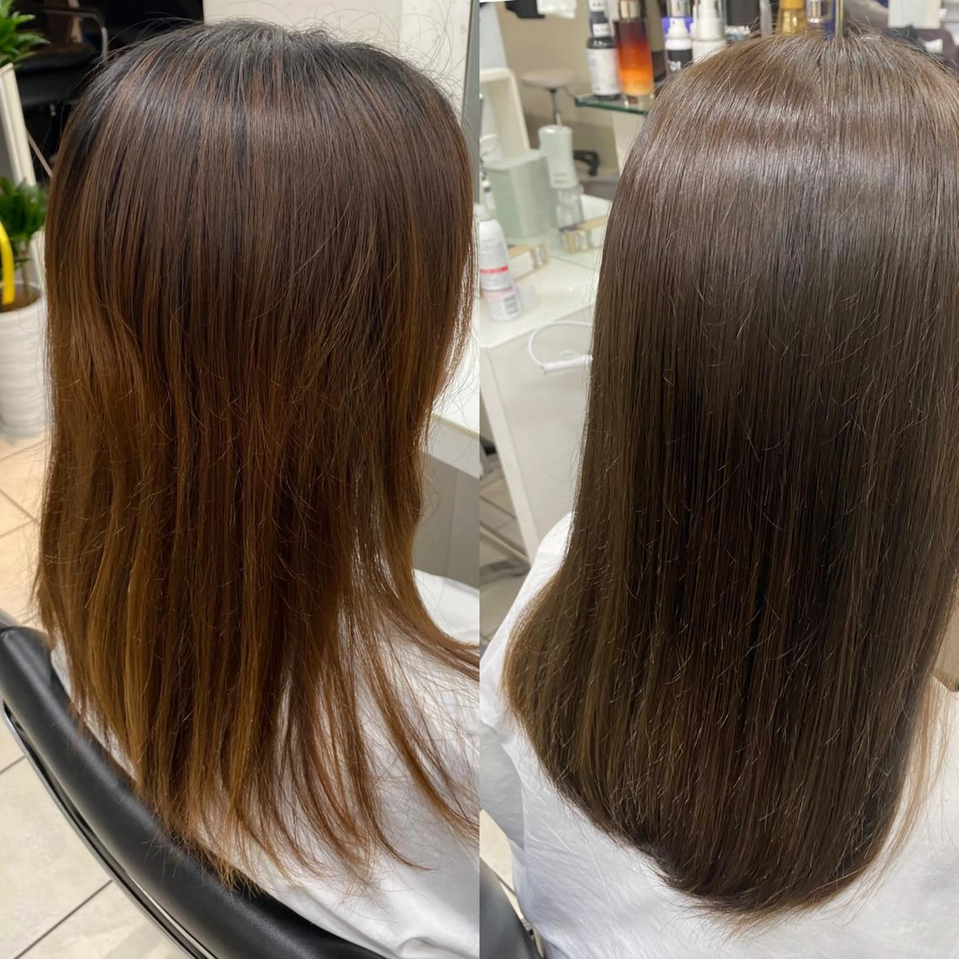 カラー 星野 菜月のヘアスタイル