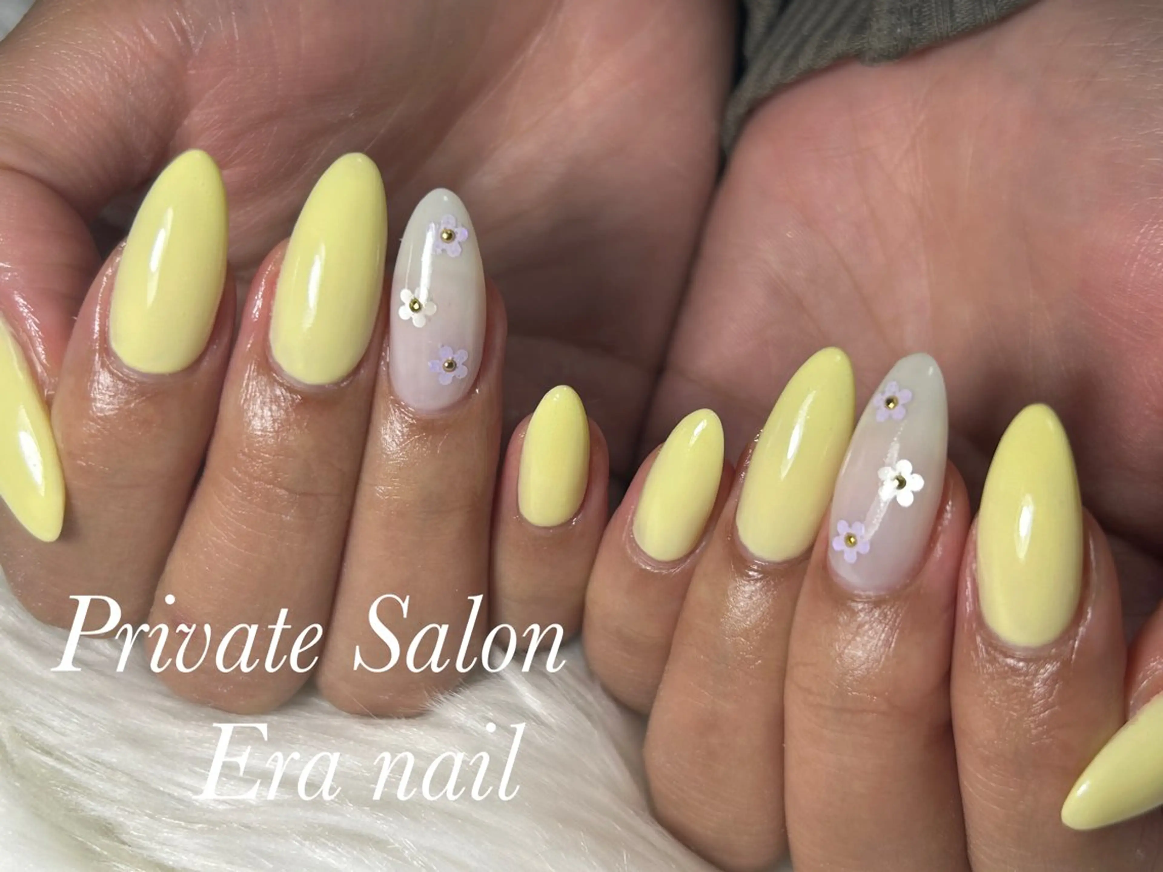 ネイル 春ネイル ハンドネイル Era nailのネイルデザイン