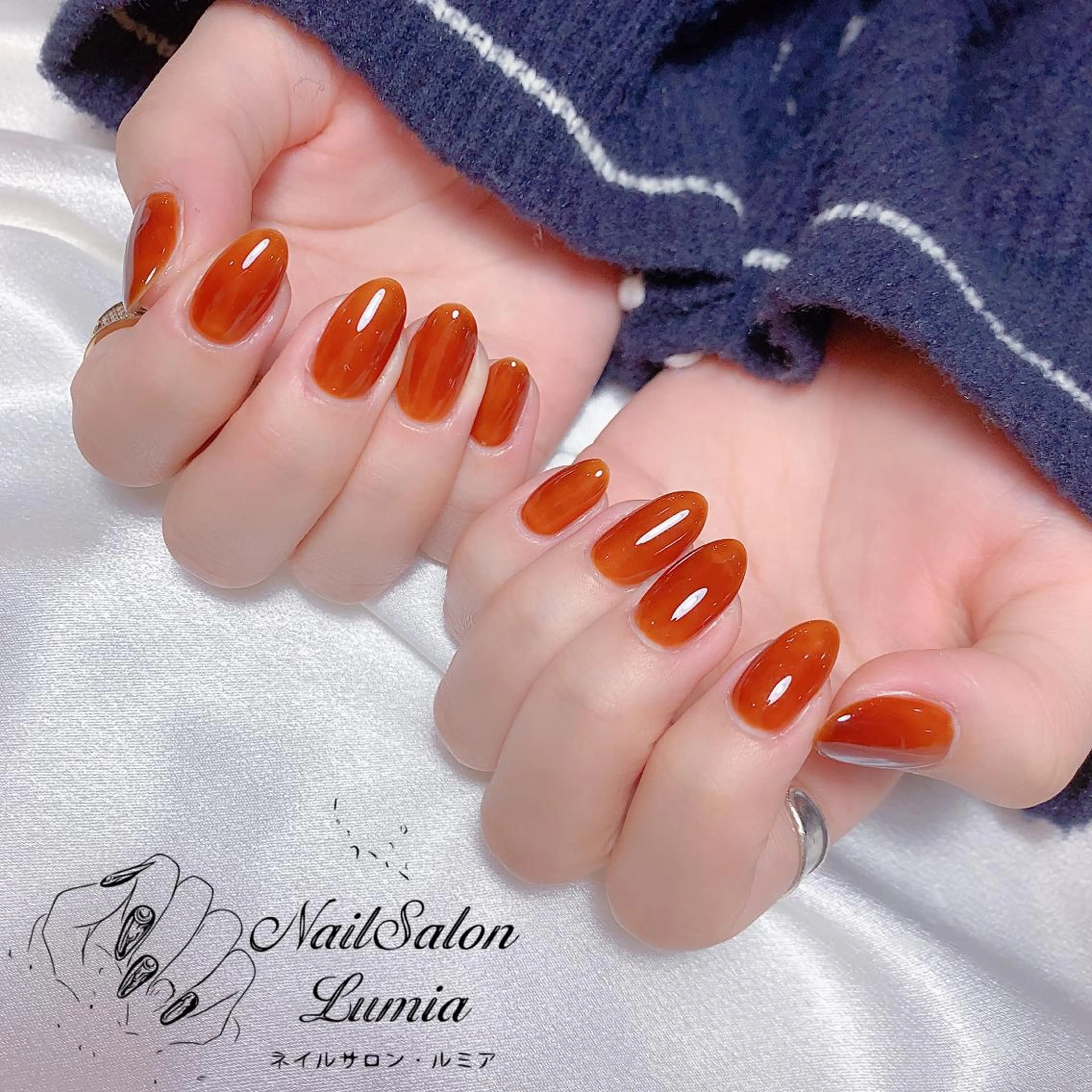 ネイル ハンドネイル ネイルサロン ルミア Lumia 店長のネイルデザイン