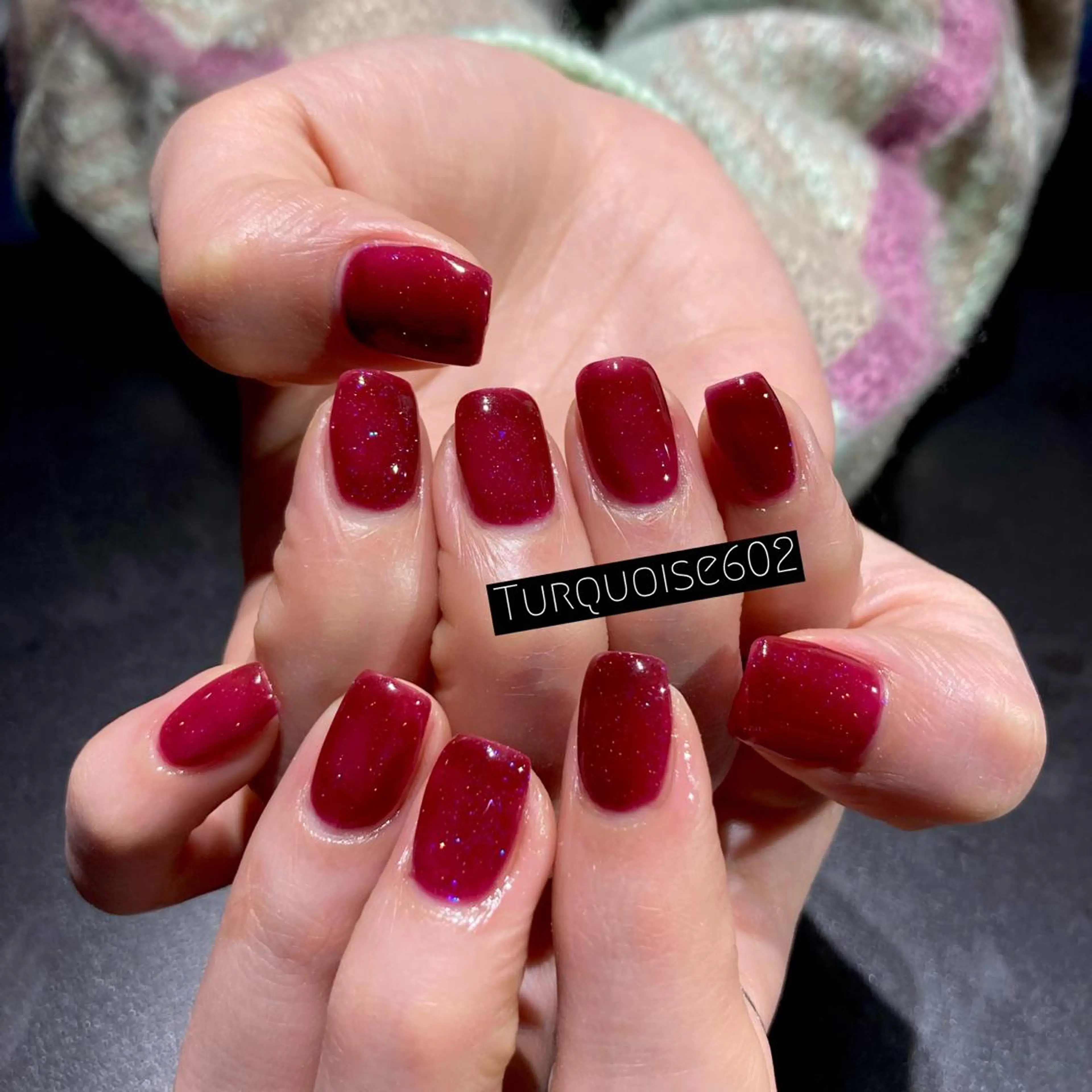 ネイル ハンドネイル ハンドケア 個室ネイルサロン 💅🏼ターコイズのネイルデザイン