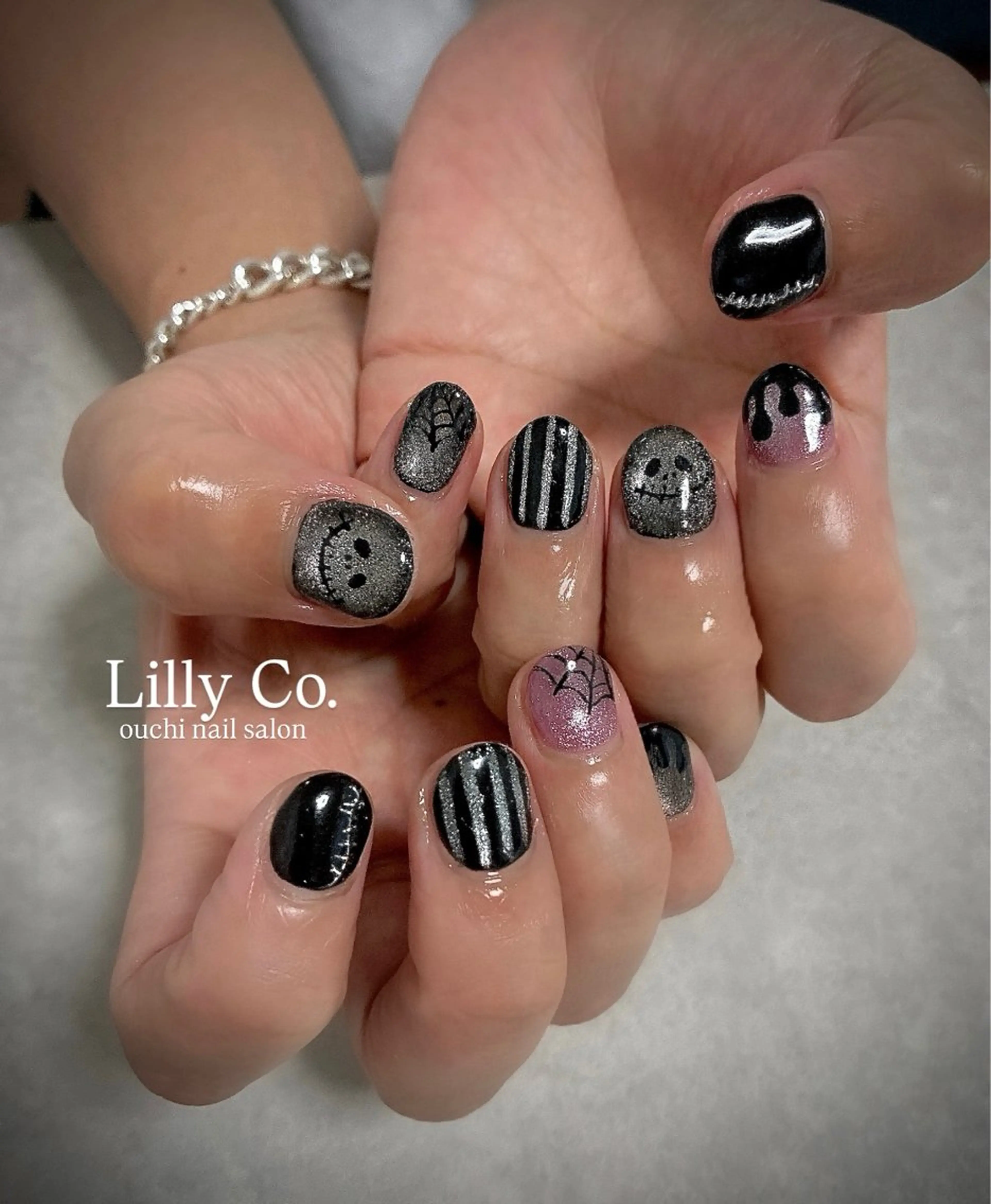 ネイル ハロウィン Lilly Co.のネイルデザイン