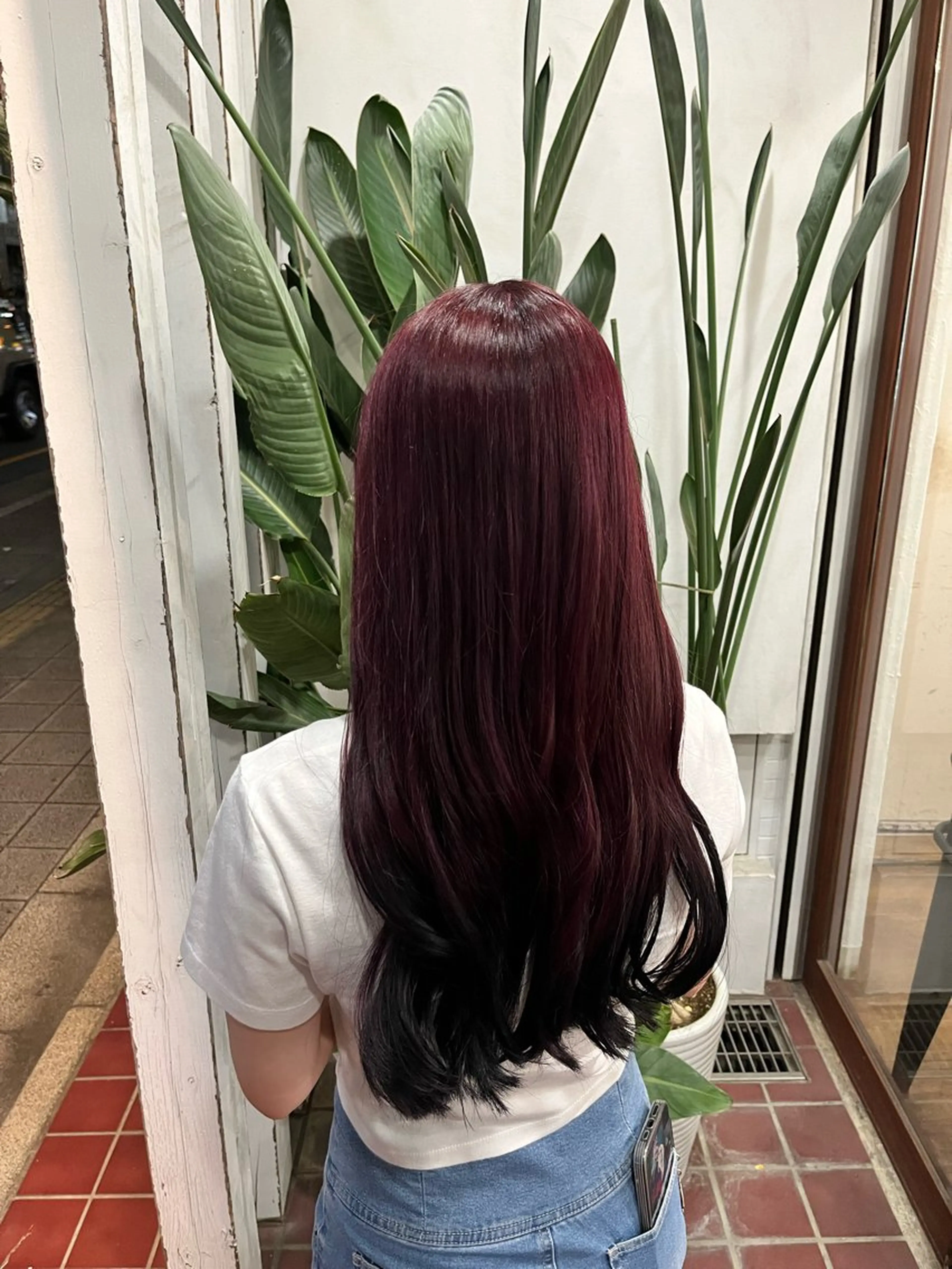 セミロング カラー インナーカラー ヘアカラー トリートメント ヘッドスパ 🫧ハイトーン/ ブリーチ🫧白石航汰のヘアスタイル