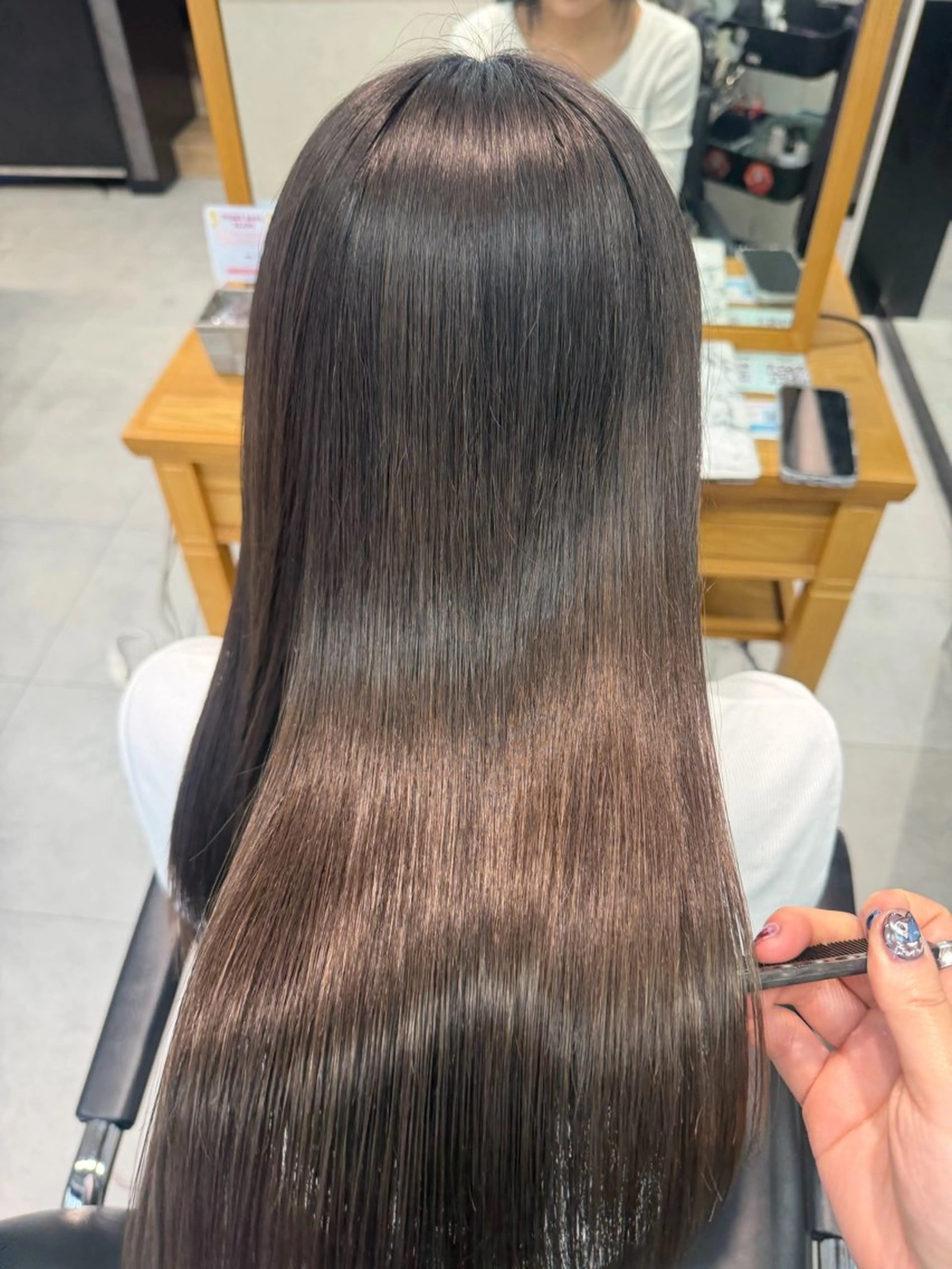 ロング カット トリートメント 髪質改善/ツヤ髪👾 Chibiのヘアスタイル