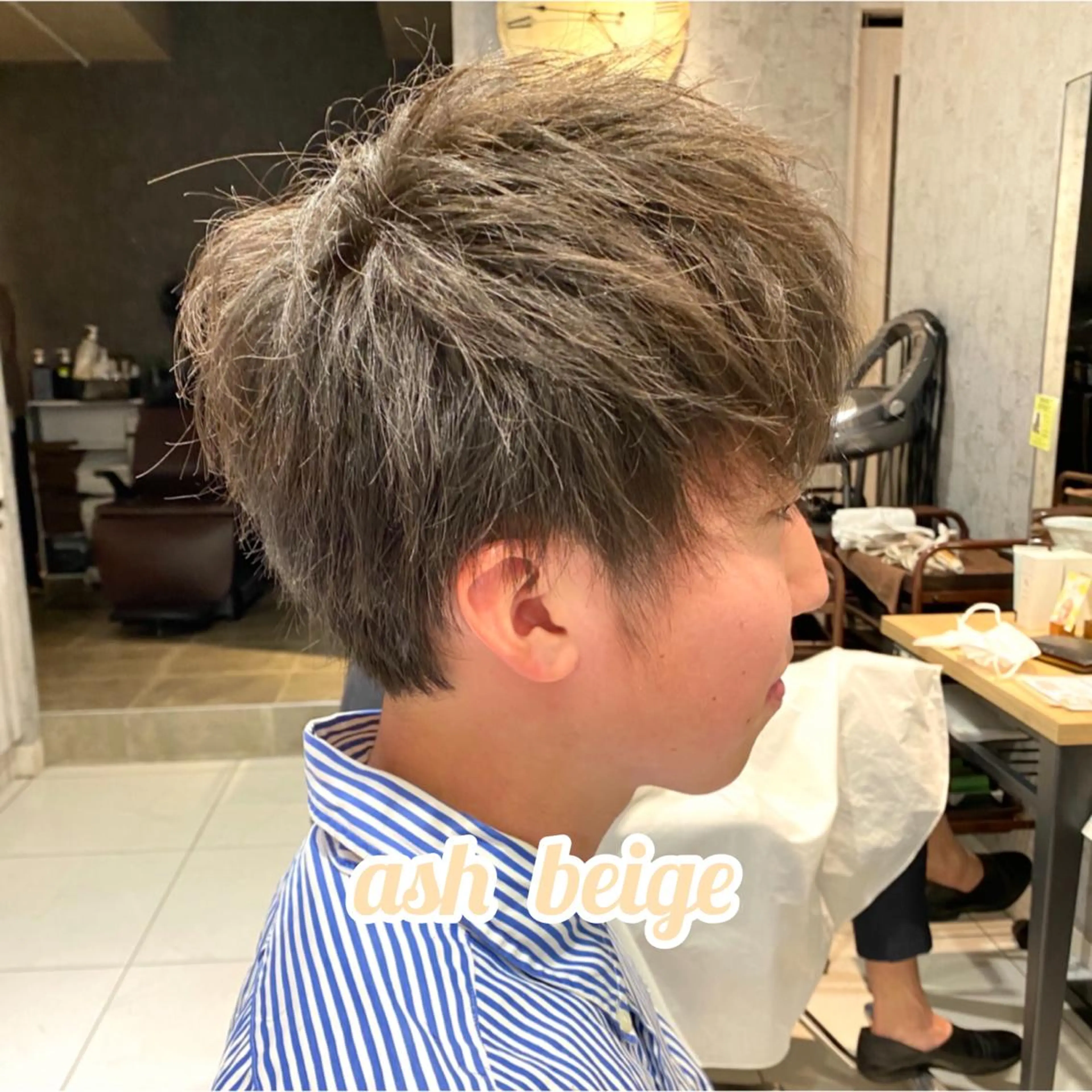 ショート カラー メンズ 髪質改善専門店QOLU所属・✨髪質改善専門店✨ QOLU✨のヘアスタイル