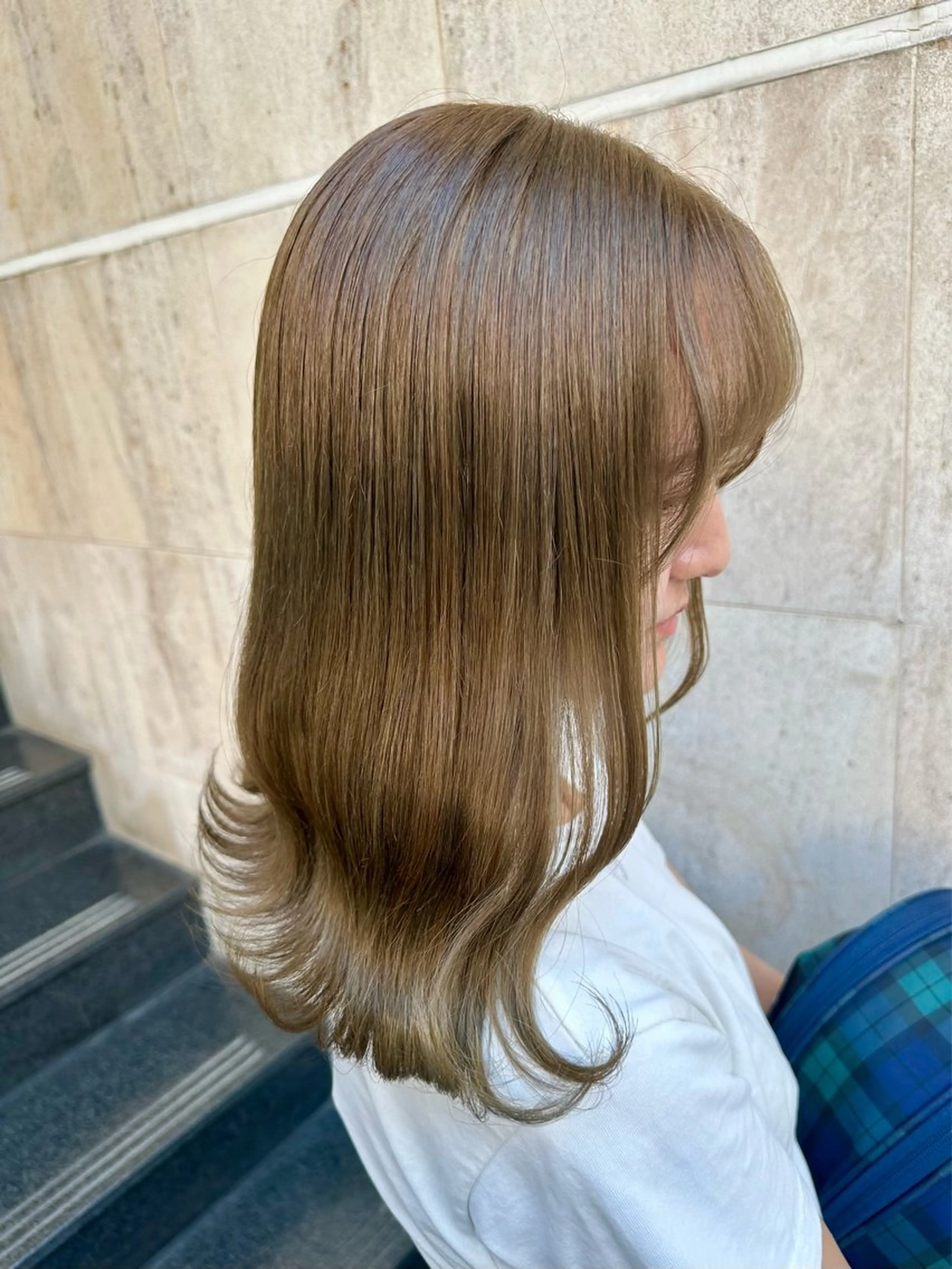 ミディアム カラー カット ヘアカラー トリートメント ヘッドスパ 韓国系レイヤー特化 hiroのヘアスタイル