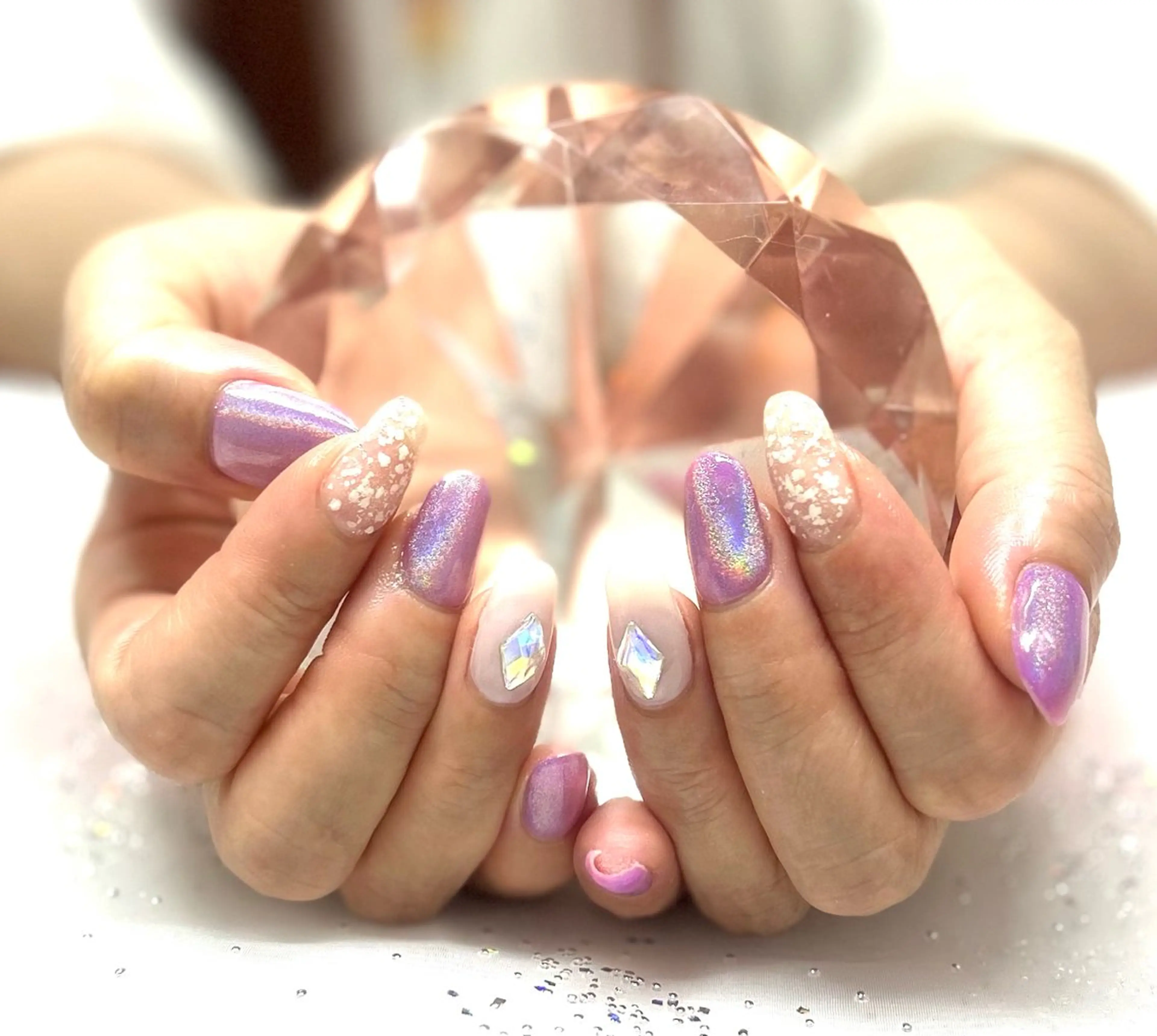 【オフあり】オフ代無料🫧定額デザインアートコース（オフ・ドライケア込み🧸）の写真