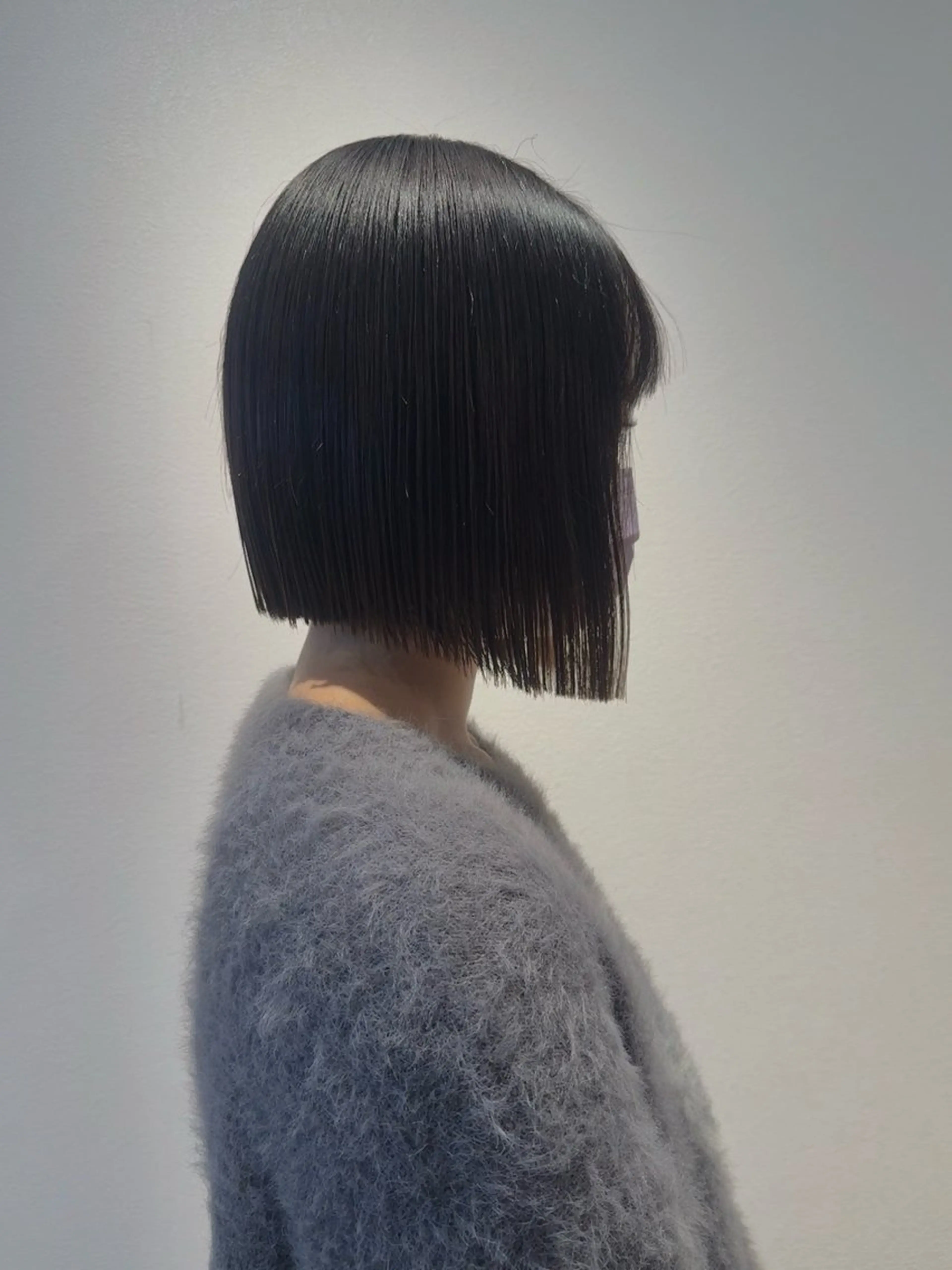 ショート ボブ 栗原 莉玖のヘアスタイル