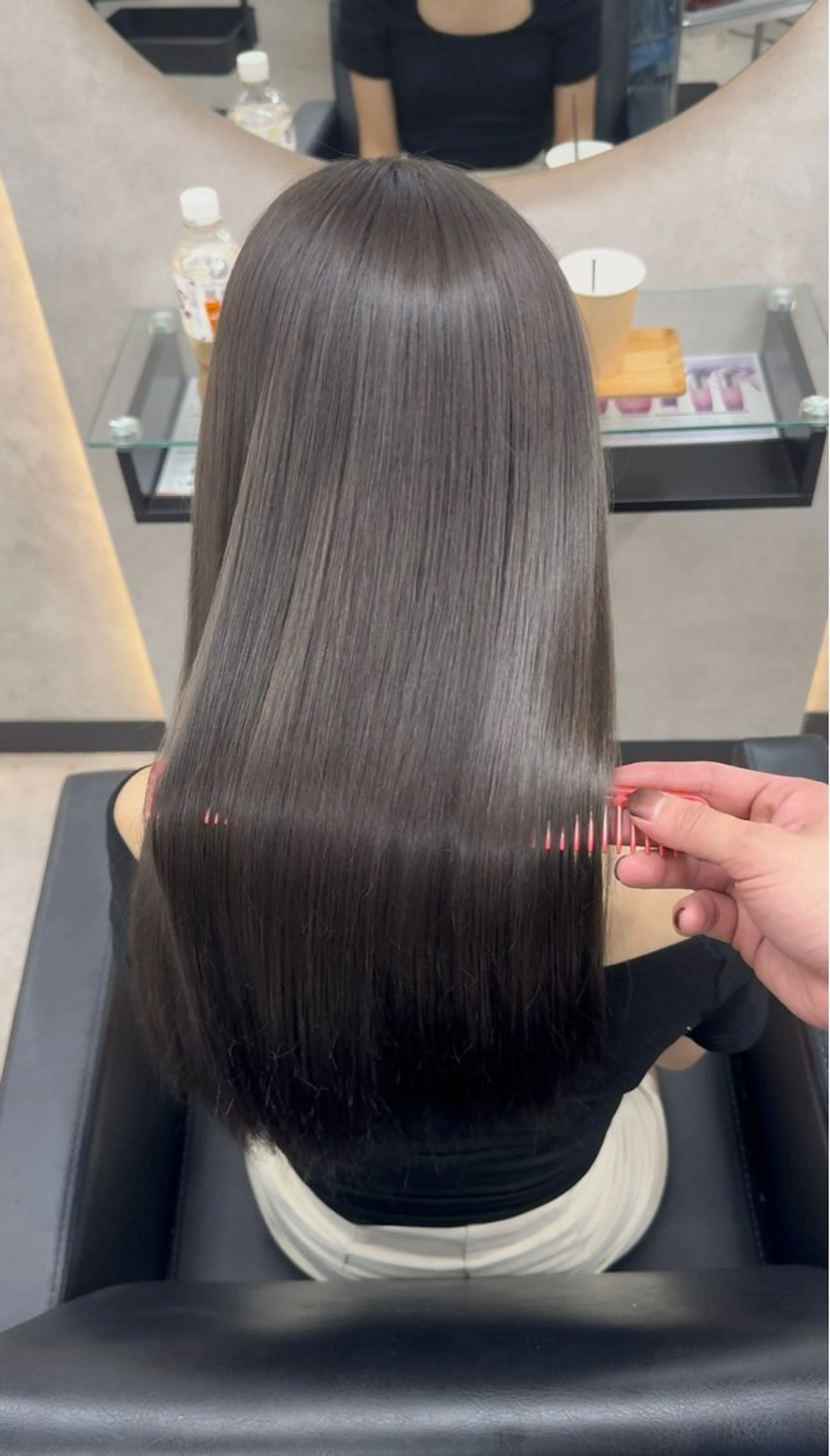 癖やうねりが気になる方サラサラ縮毛矯正✨＋カット✂️💇の写真
