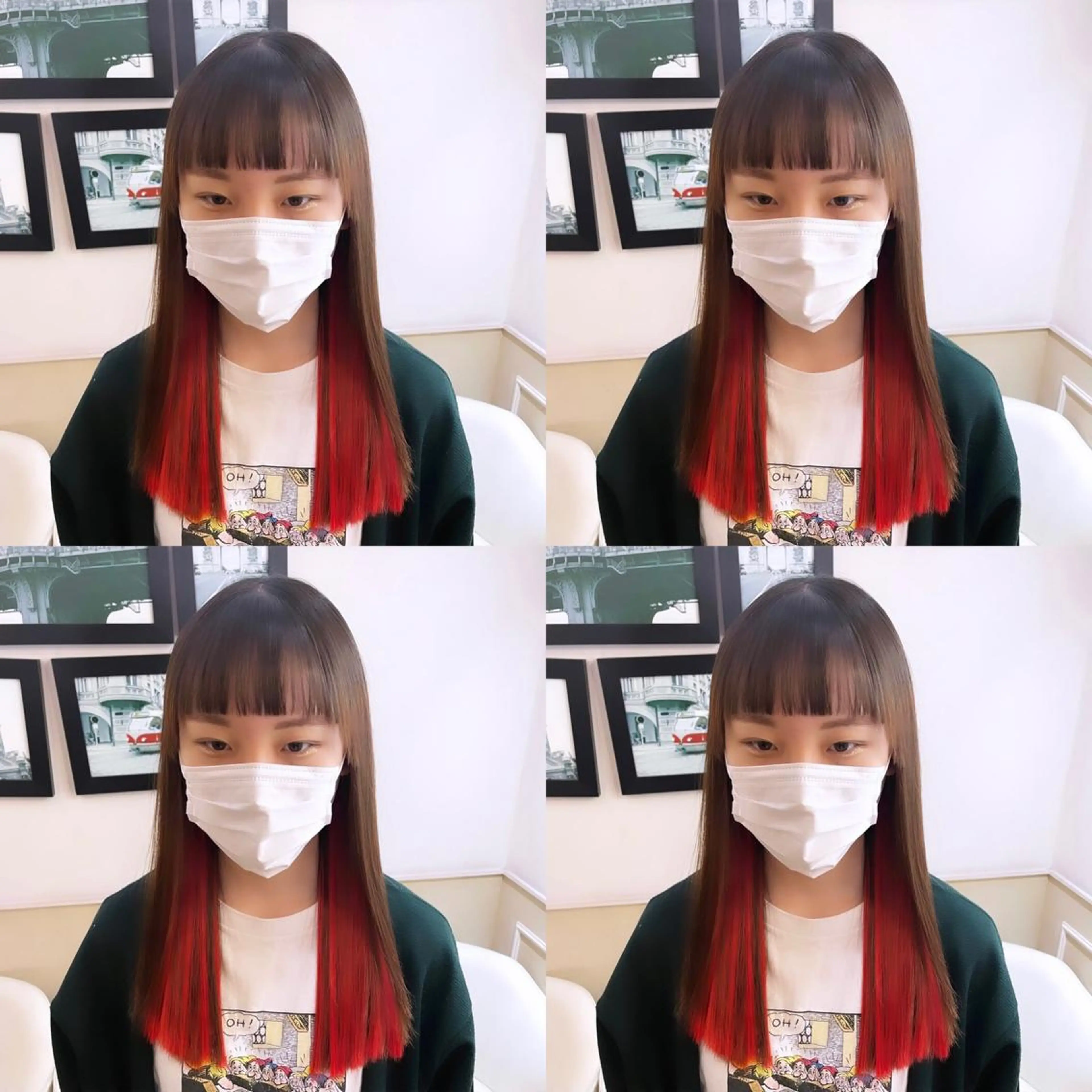 セミロング シールエクステ エクステ 🌟トップデザイナー 高橋🌟のヘアスタイル