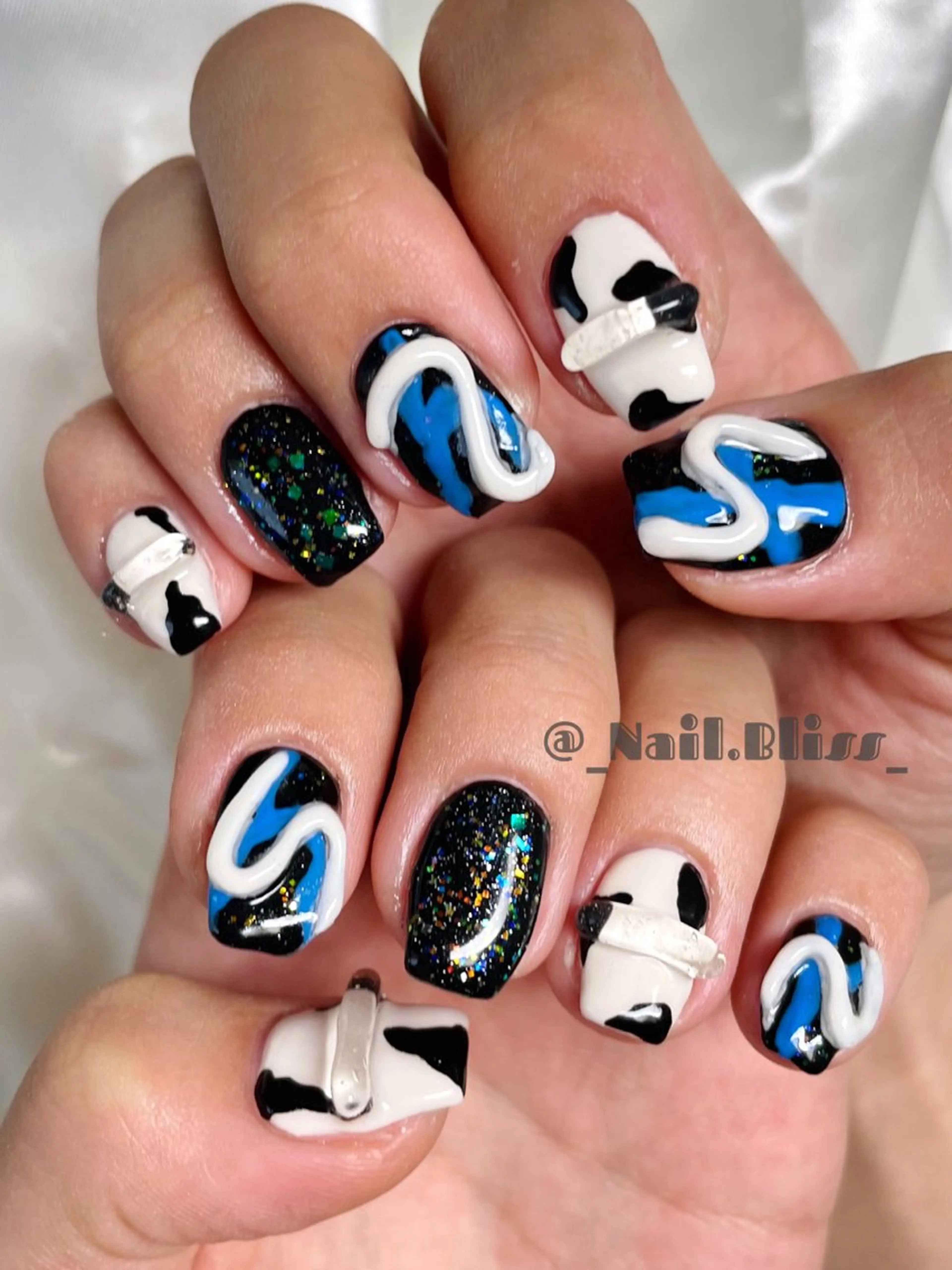 ネイル 持ち込み ぷっくりネイル ハンドネイル NAIL BLISSのネイルデザイン