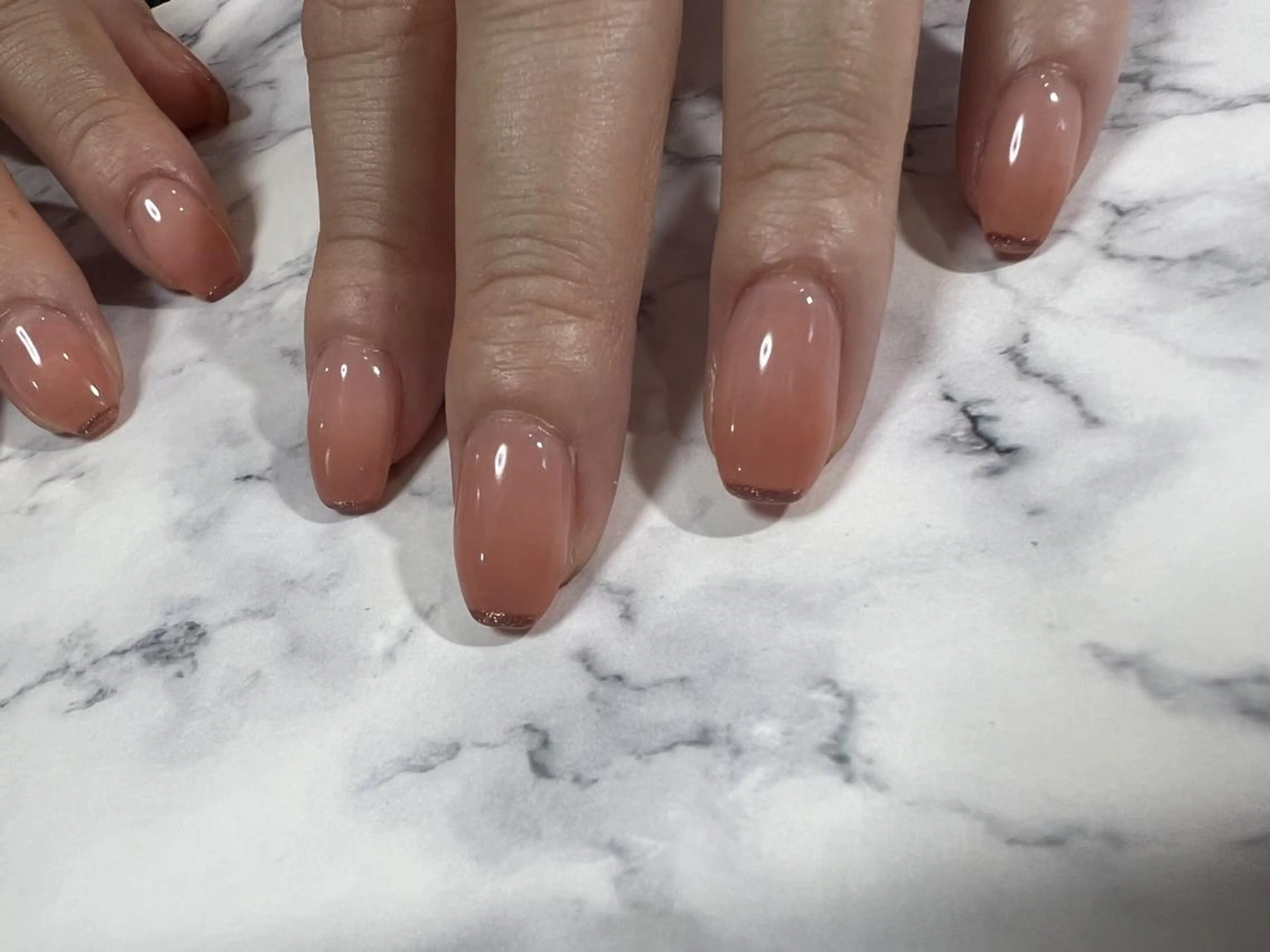 ネイル ジェルネイル パラジェル ハンドネイル Myu博多店 かえでのネイルデザイン