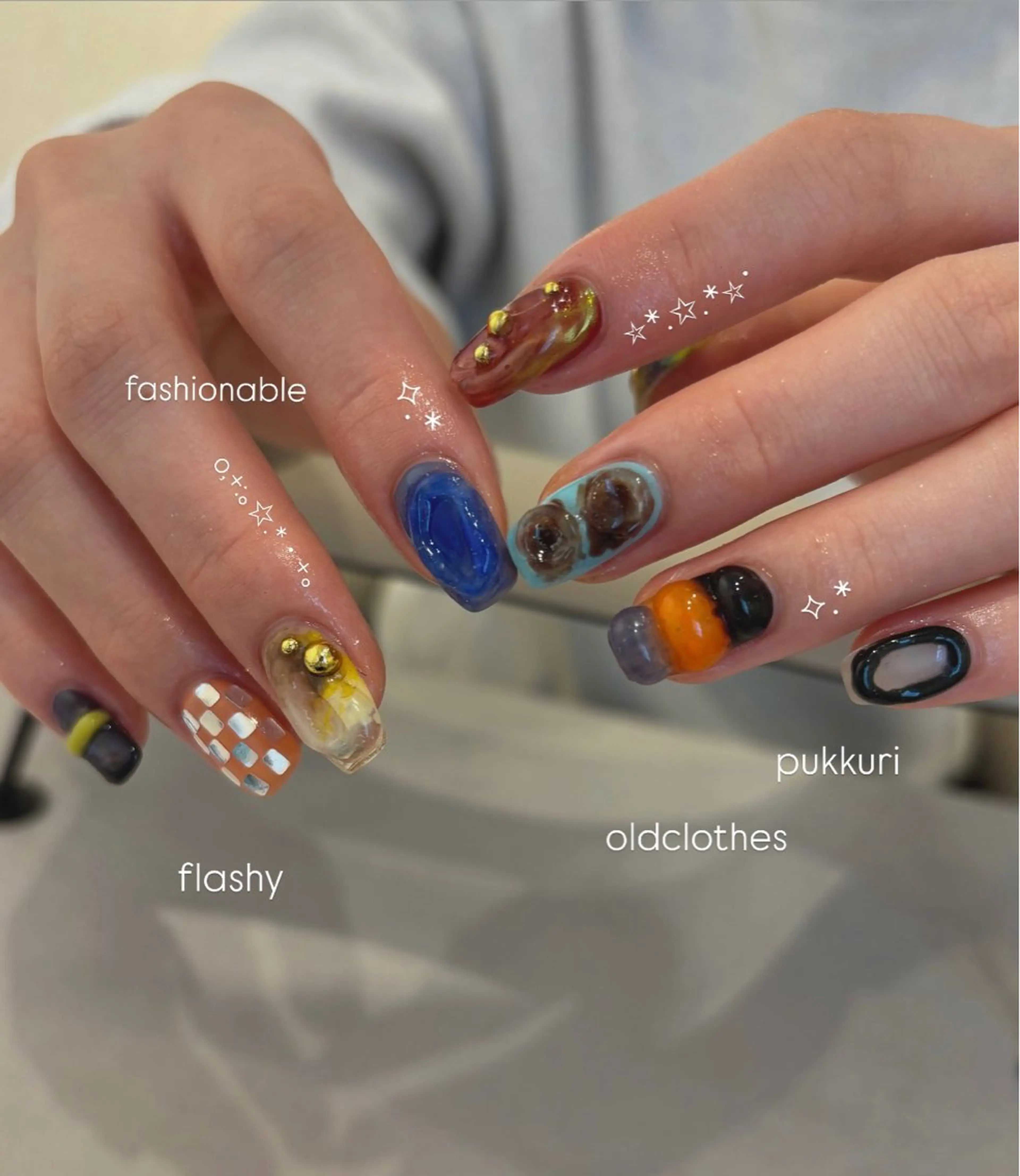 ネイル アートネイル ニュアンスネイル ぷっくりネイル ハンドネイル enurk店 🍋 M I K U  *のその他イメージ