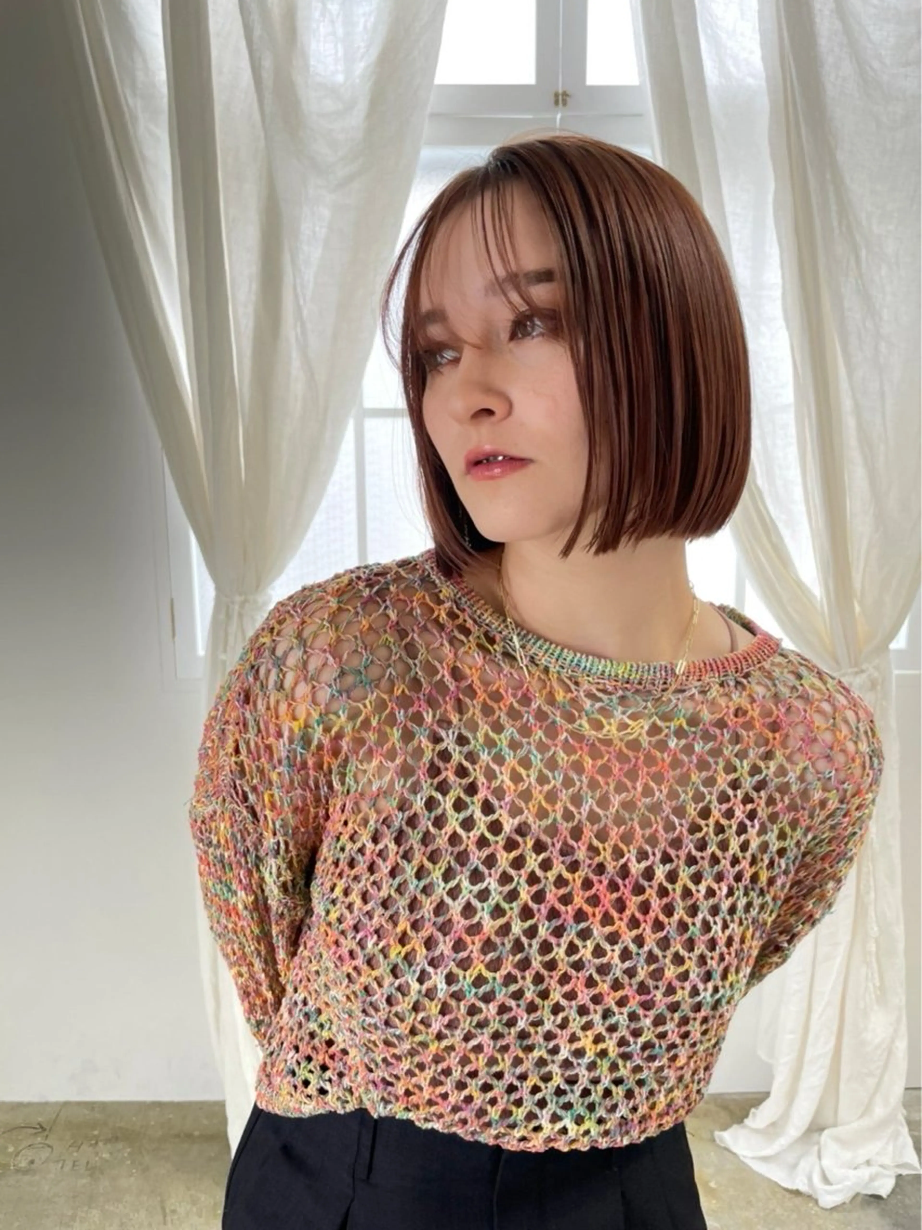 ショート 🍐シャドウパーマ メンズ特化/守岡🍐のヘアスタイル