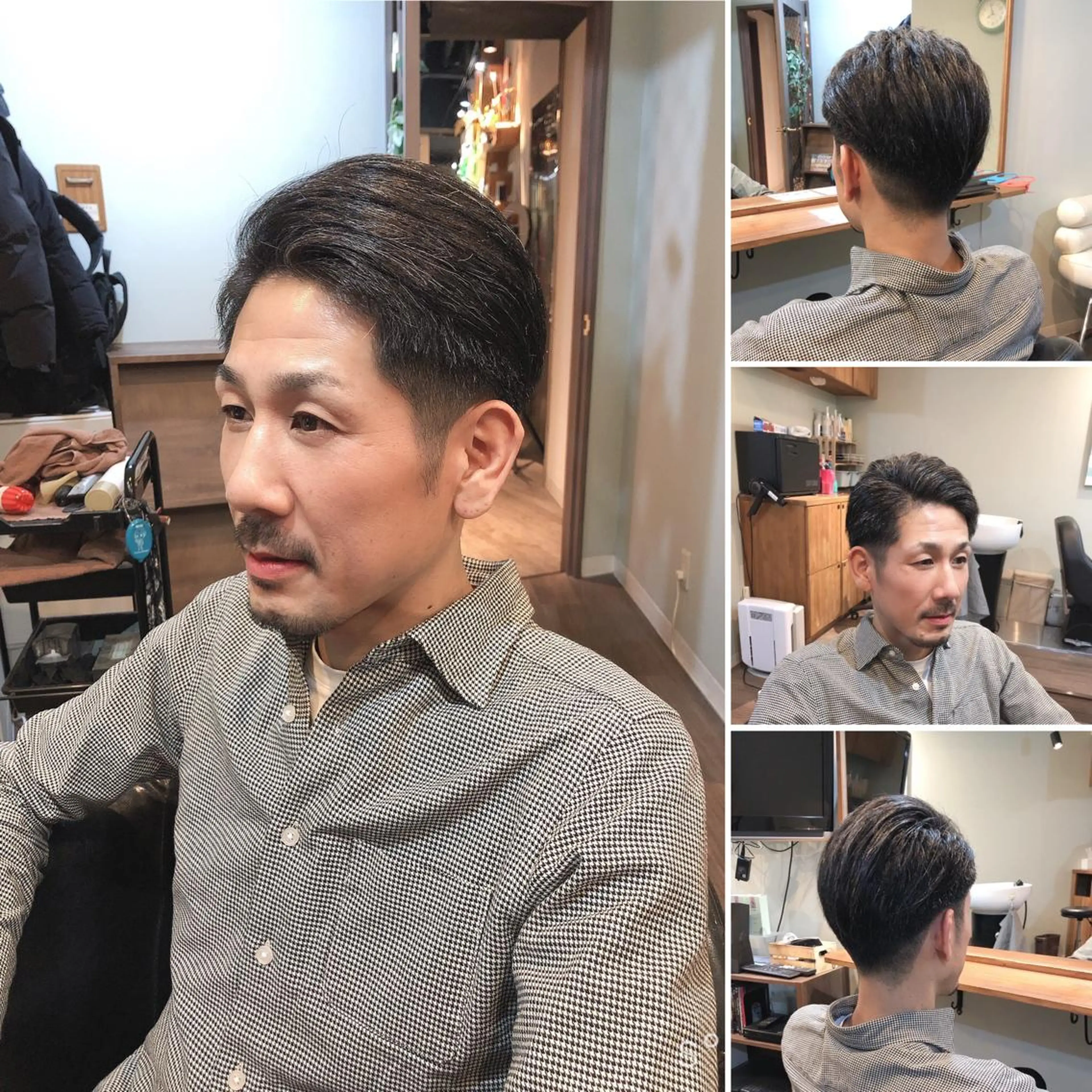 ショート メンズ 薮 恵一のヘアスタイル