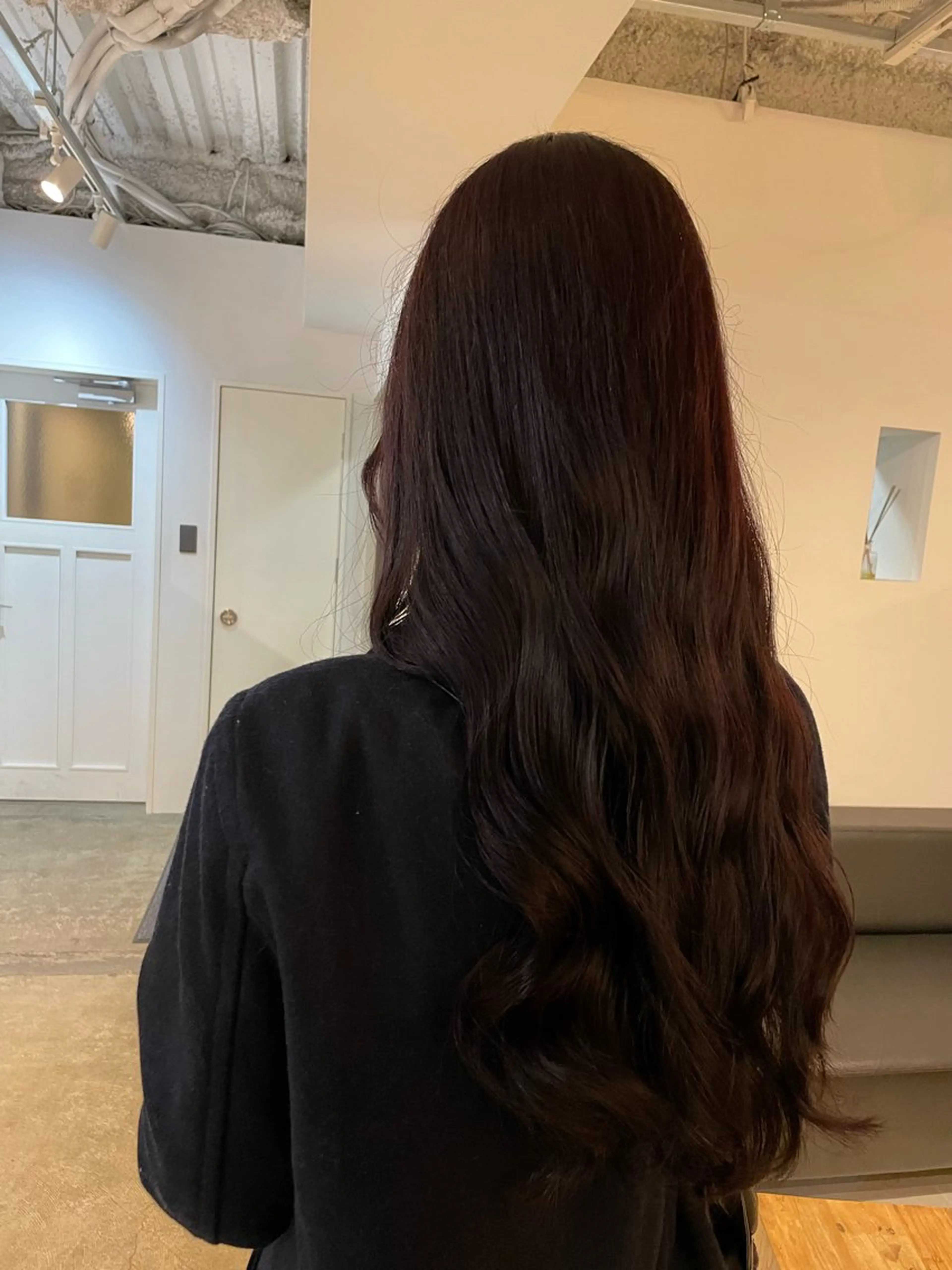 カラー ブリーチ ブラウンカラー ナチュラルブラウン 宮原 愛果のヘアスタイル