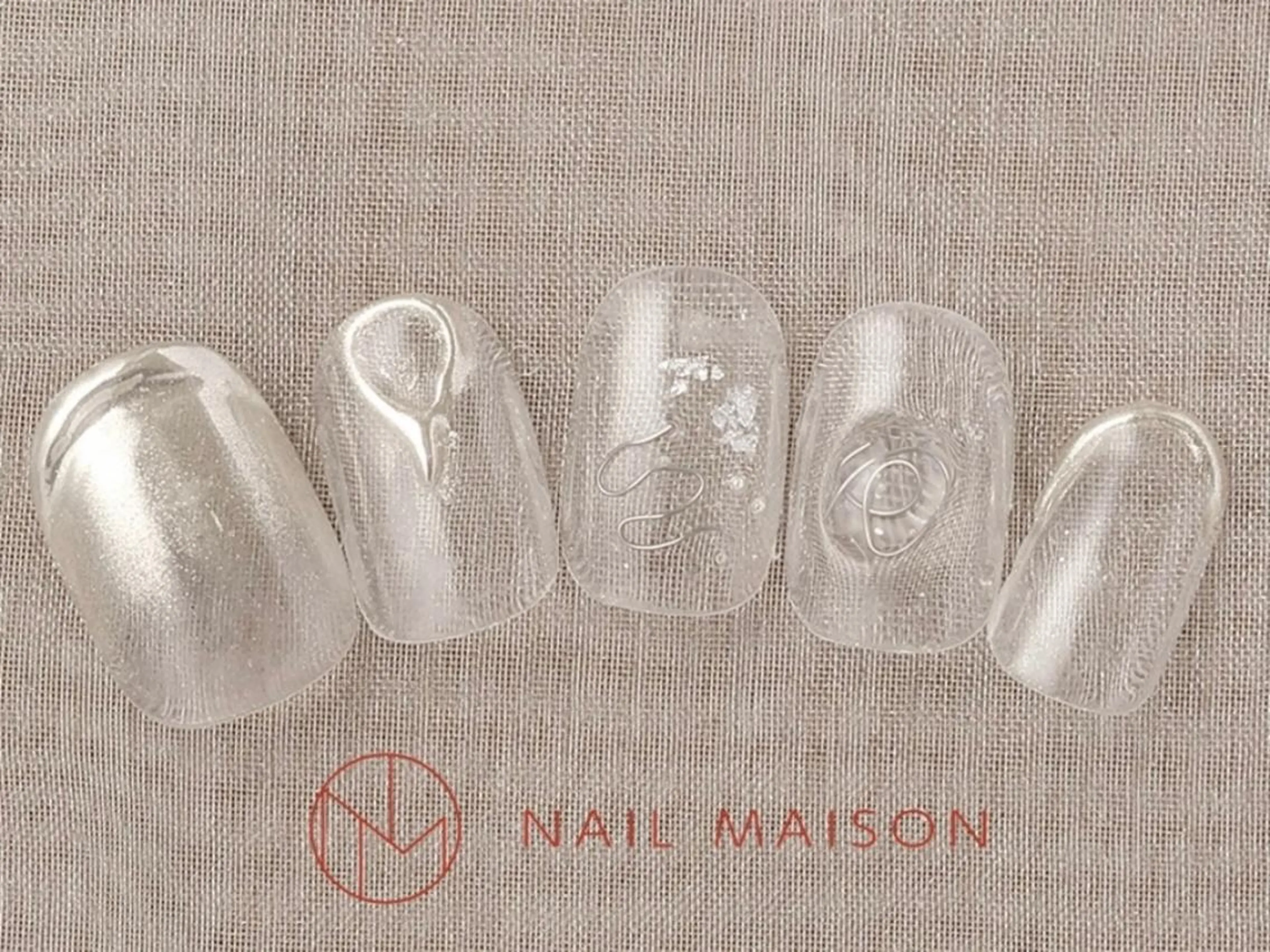 ネイル クリアネイル T RIRIKAのネイルデザイン