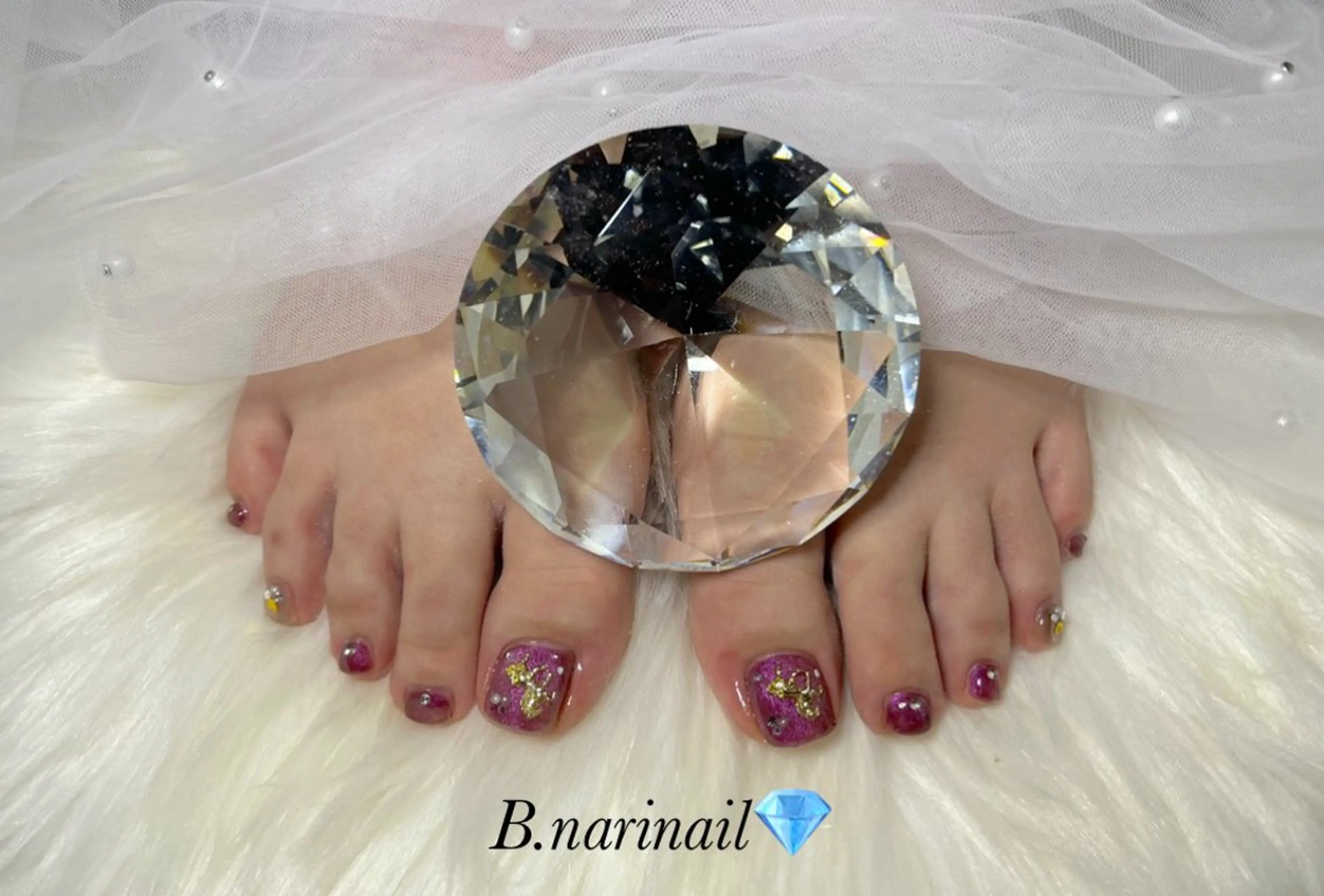 ネイル フットネイル ハンドケア b.nari nailのネイルデザイン