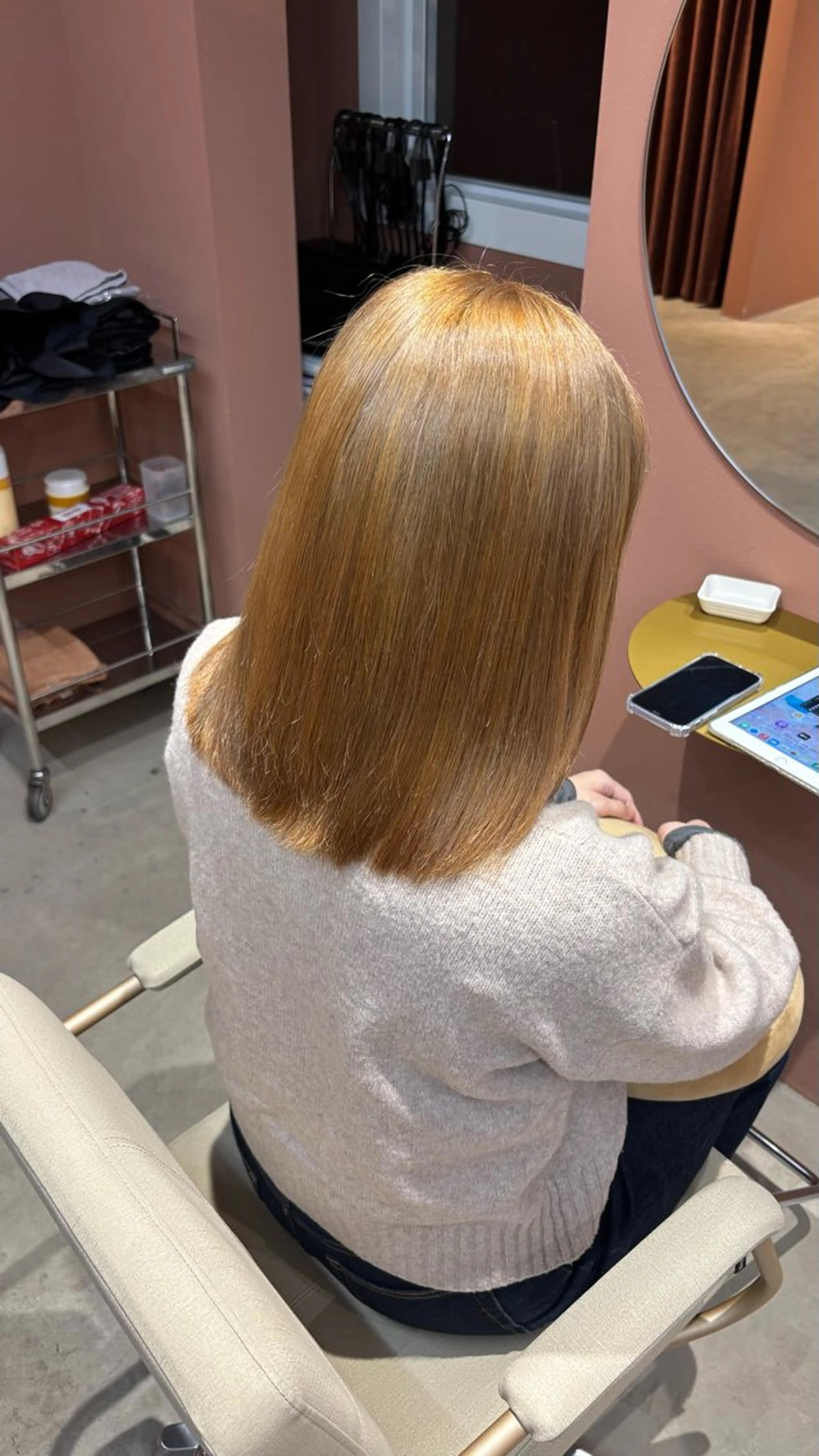 カラー 山本 あかりのヘアスタイル