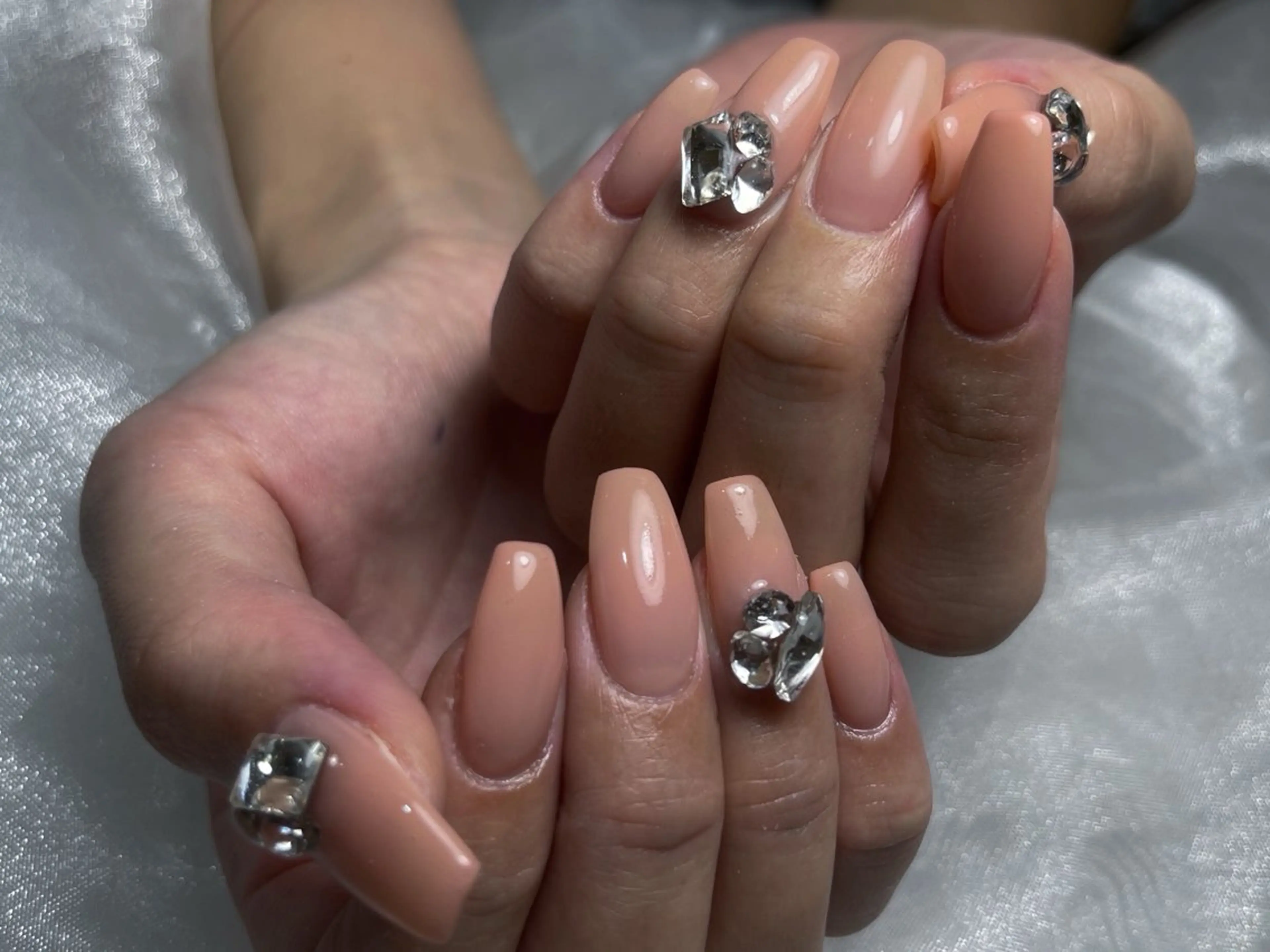 ネイル ハンドネイル nail salon kukuna所属・ワンホン/韓国 nail 大阪アメ村のネイルデザイン