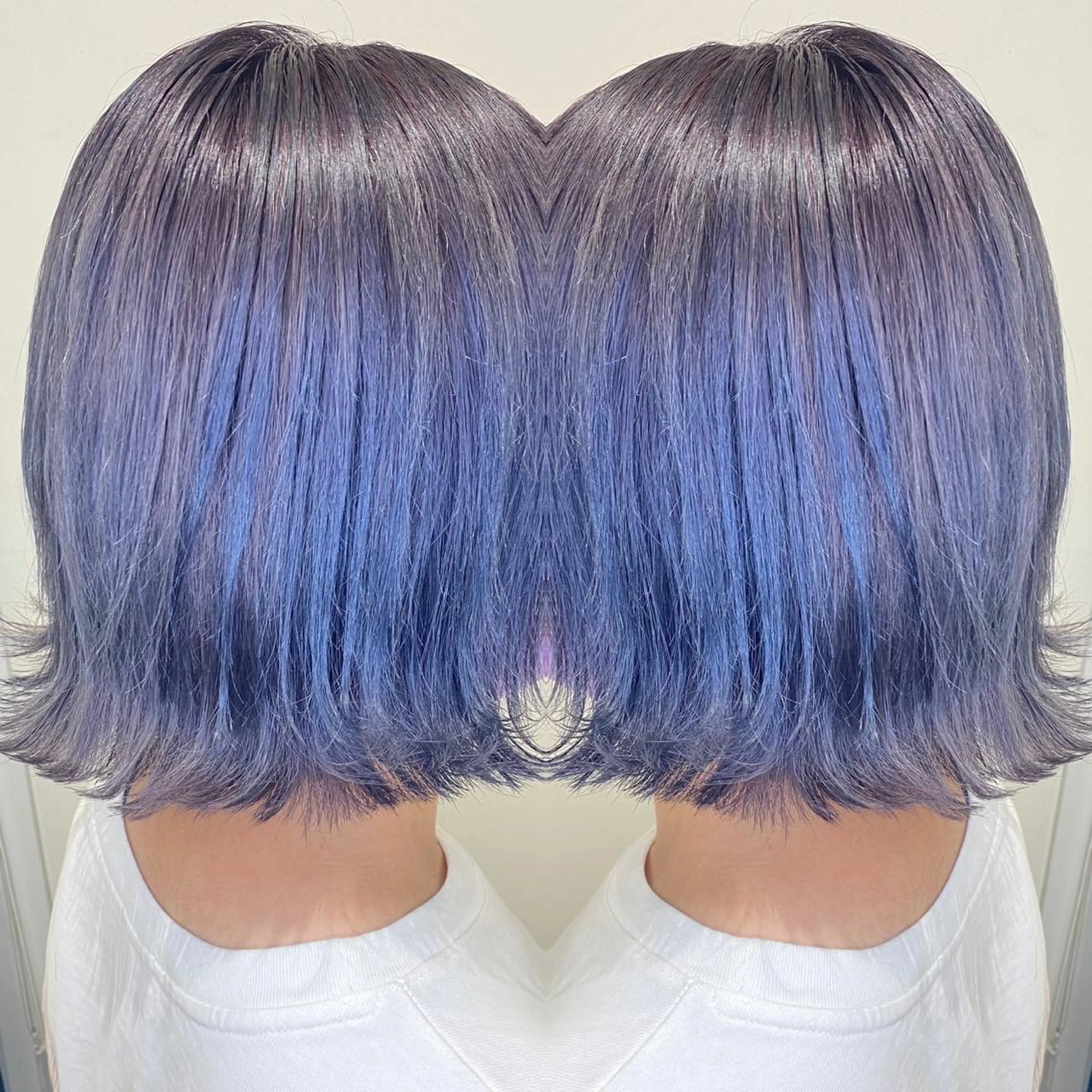 当日⭕️【何回でも使える】🩷流行カラー🩷痛ませたくない方こちら✨流行りのハイトーンカラー✨カット/2ケアブリーチの写真