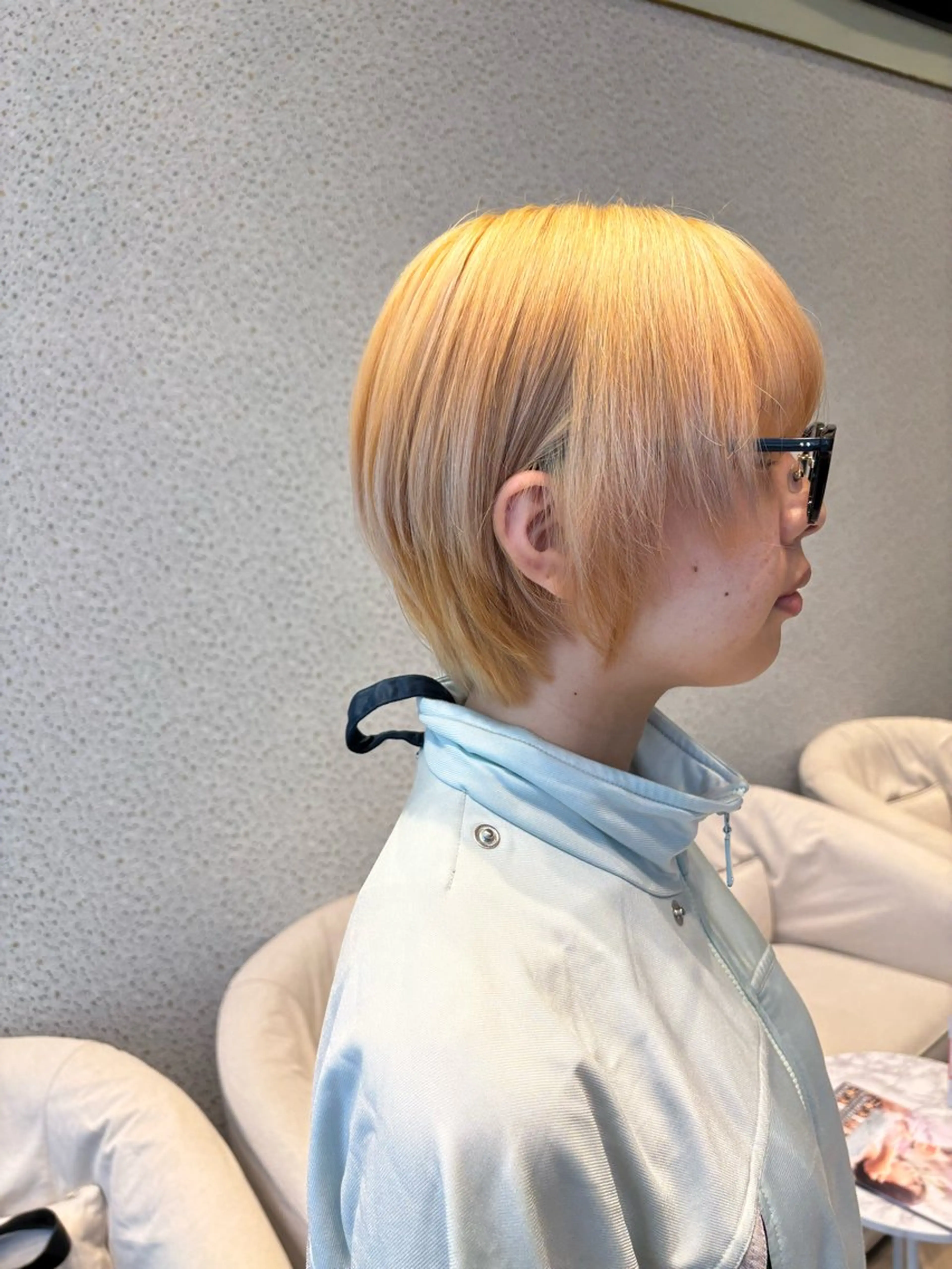 ショート カラー 『ハイトーン特化』✨ 音喜多優也のヘアスタイル