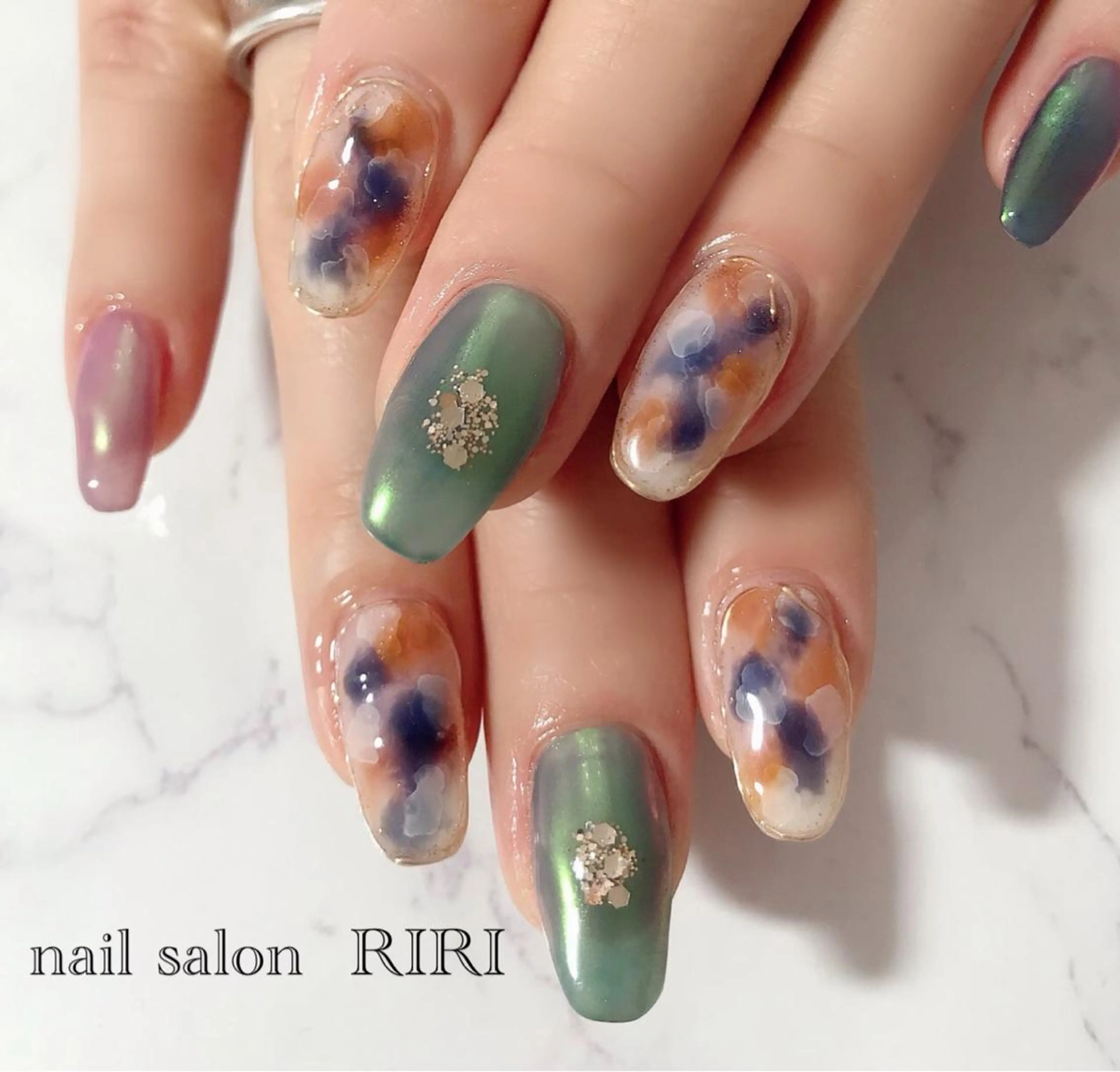 ネイル ニュアンスネイル RIRI リリのネイルデザイン