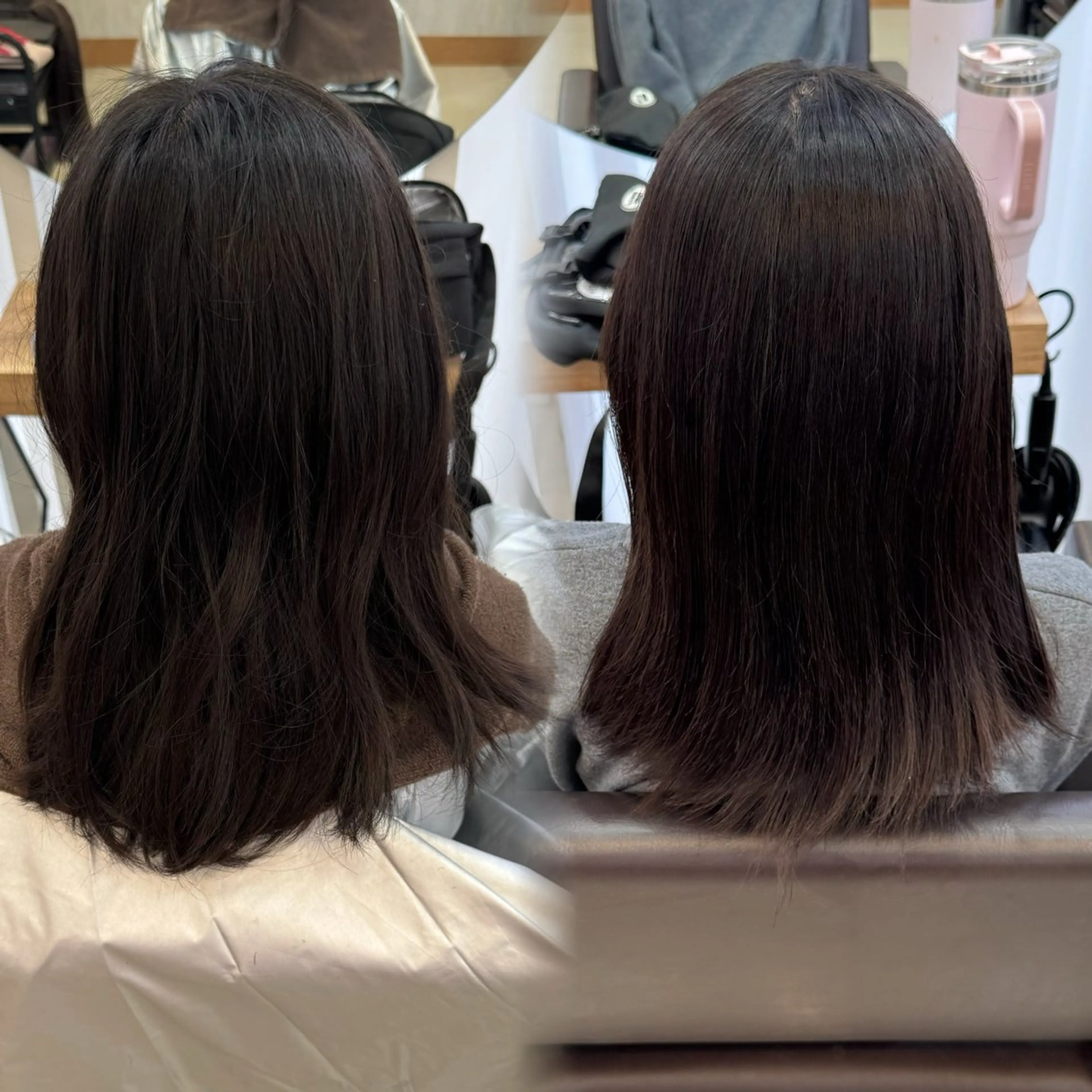 セミロング Agu hair 粉河のヘアスタイル