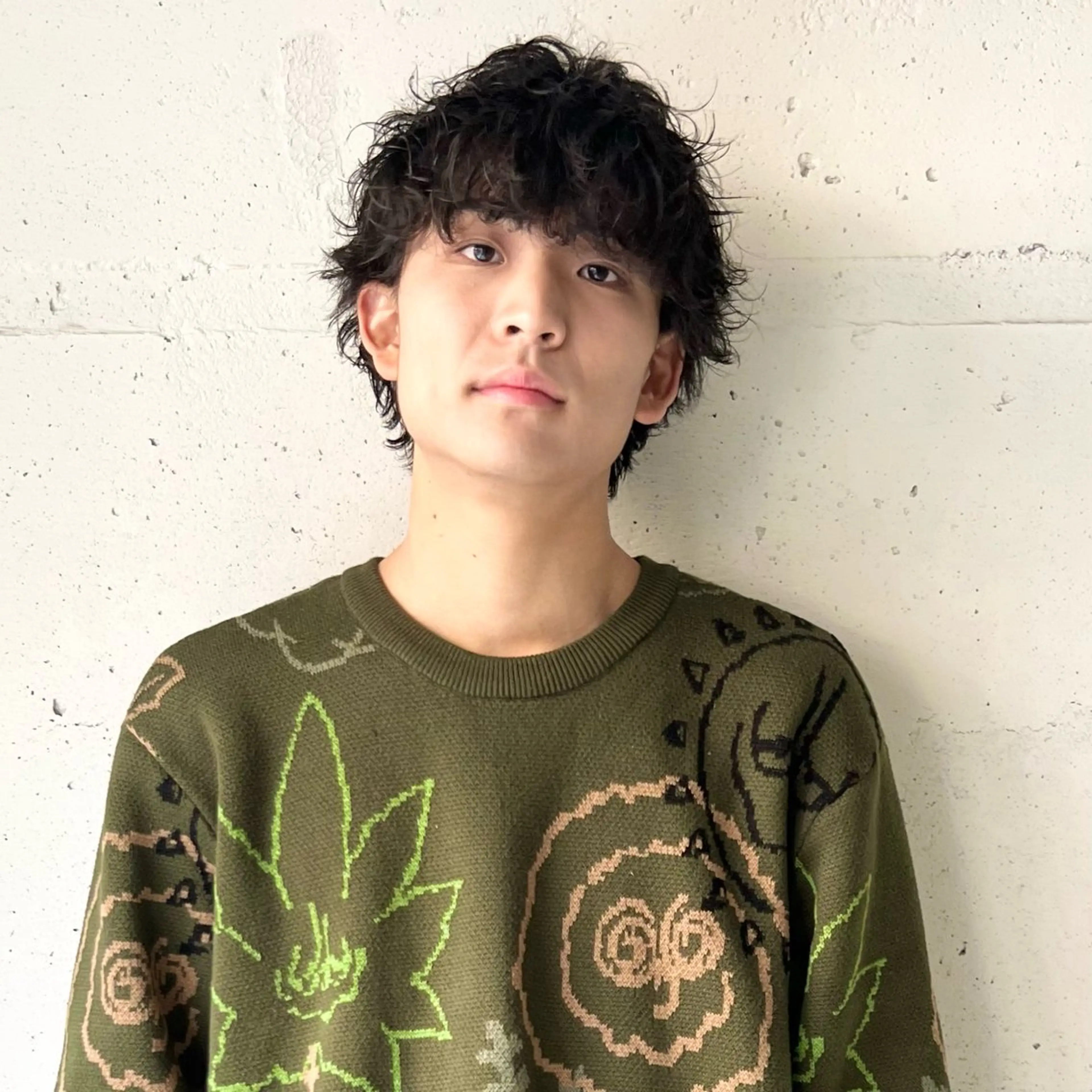 パーマ メンズ メンズパーマ ツイストスパイラルパーマ スパイラルパーマ メンズパーマ/フェ ザーパーマ/古川晴輝のヘアスタイル