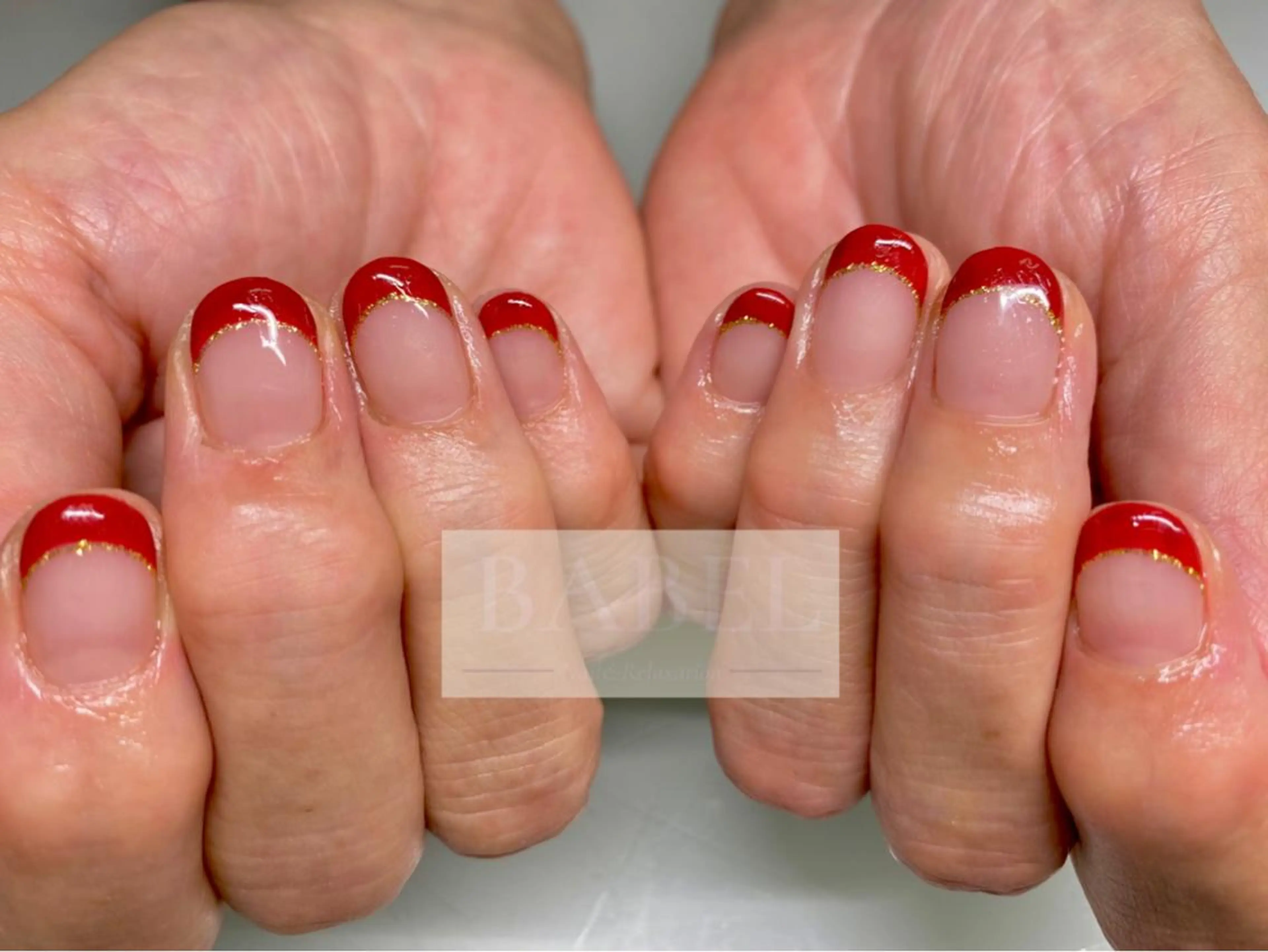 ネイル オフィスネイル ショートネイル 江戸川橋✨BABEL 【バベル】大人可愛いのネイルデザイン