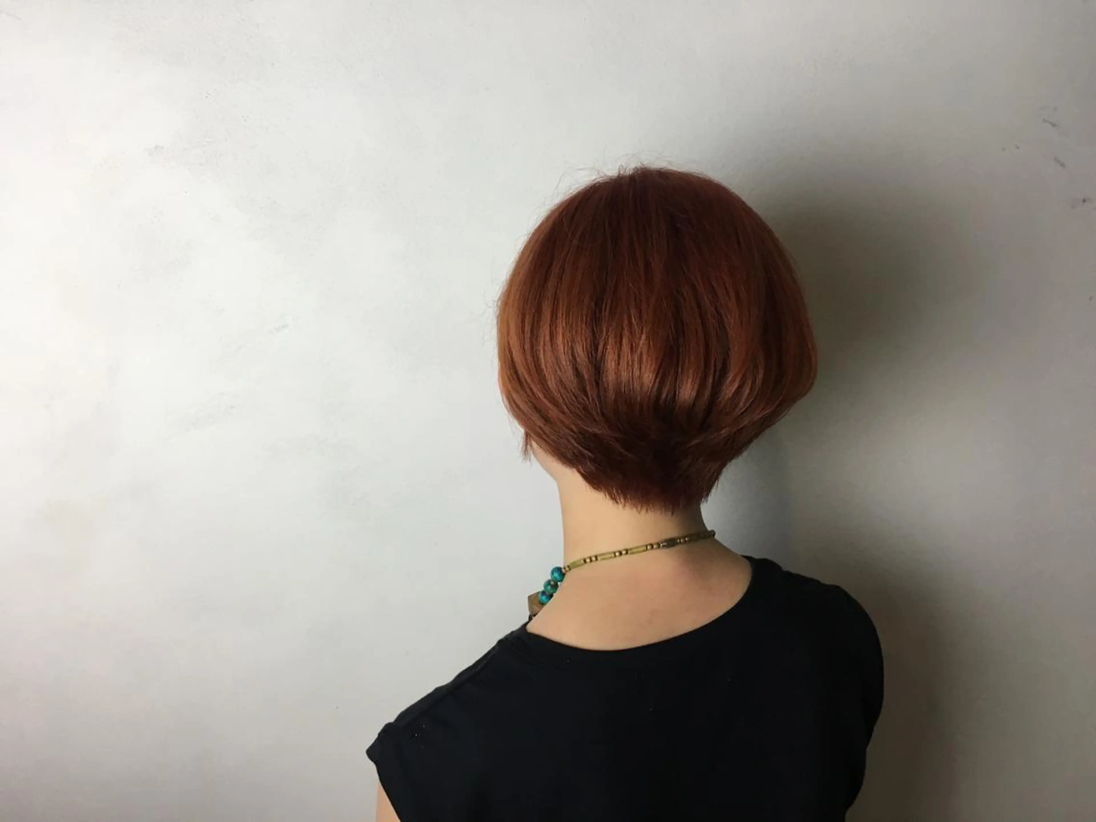 ショート カラー カラーモデル募集中 美容室ハピスのヘアスタイル