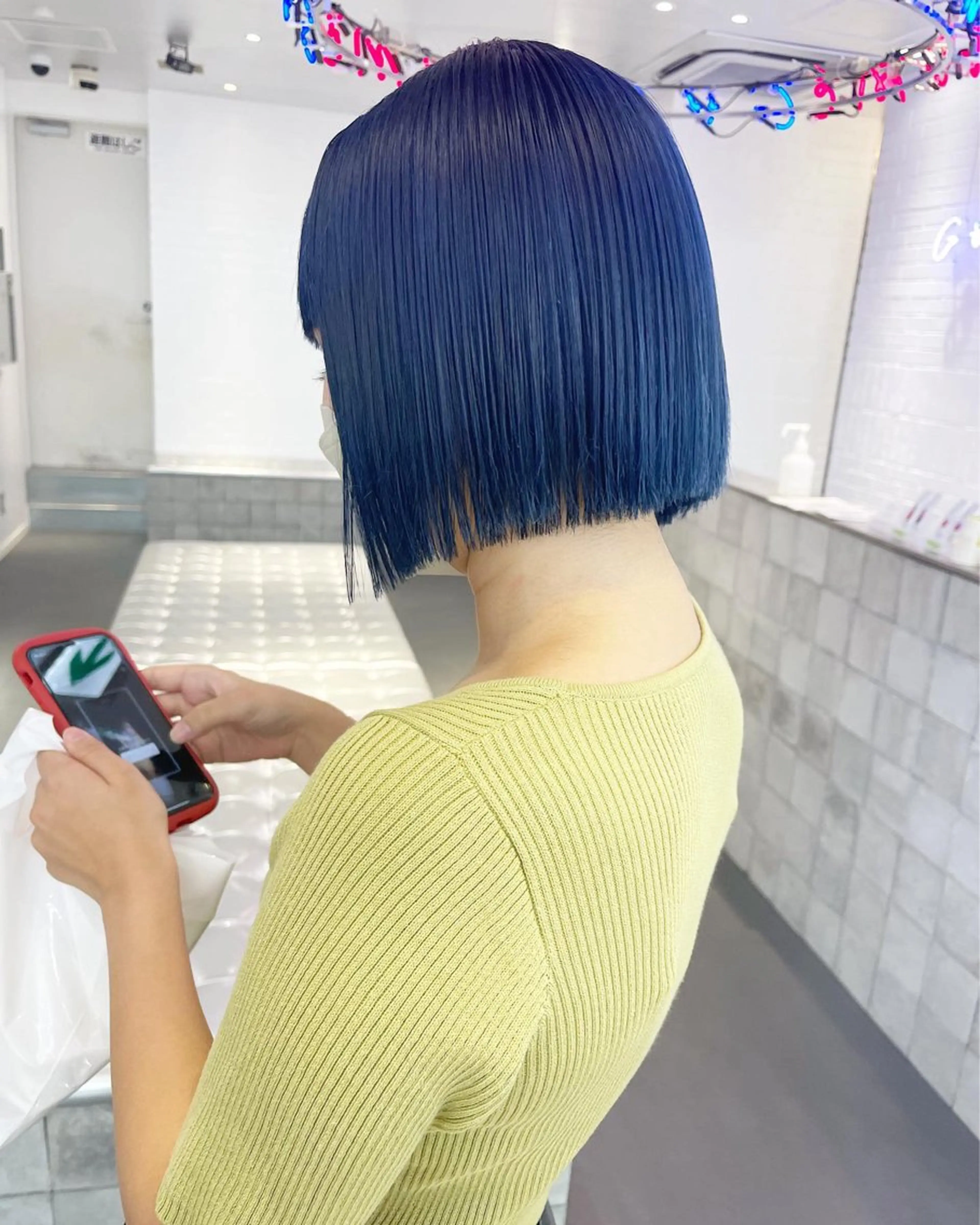 ショート カラー ヘアアレンジ ヘアカラー トリートメント ヘアセット ippo所属・💎韓国ヘア/ 艶カラー💎souのヘアスタイル