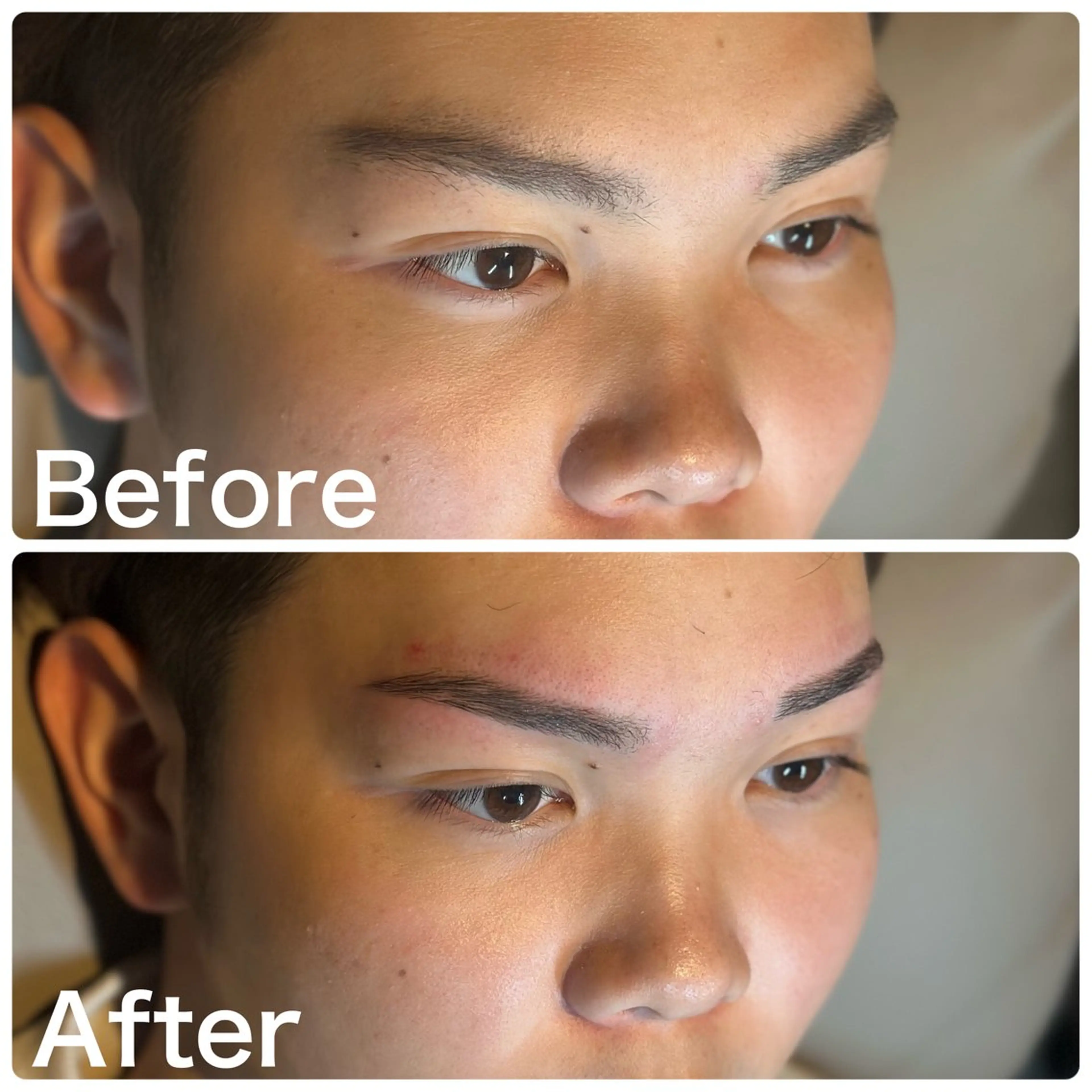 メンズ アイブロウ ワックス脱毛 眉カット メンズ眉毛専門 Ryotaの眉毛・アイブロウイメージ