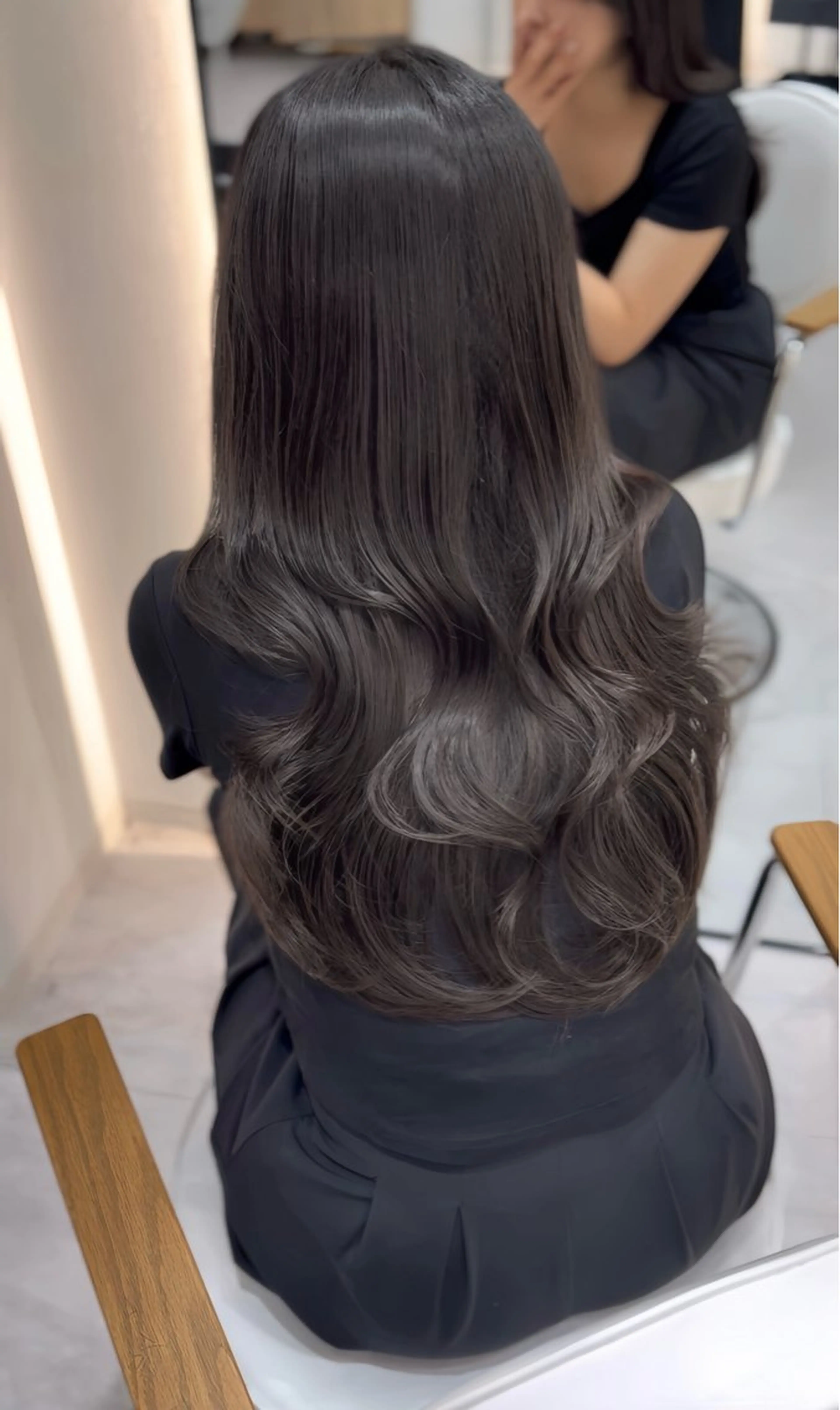 ロング ヘアカラー 韓国ヘア🩶侑矢 艶髪透明感/福岡のヘアスタイル